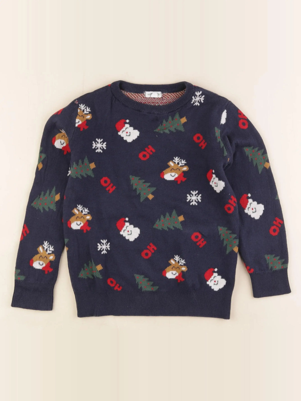 Vertbaudet - pull bleu - 6 ans