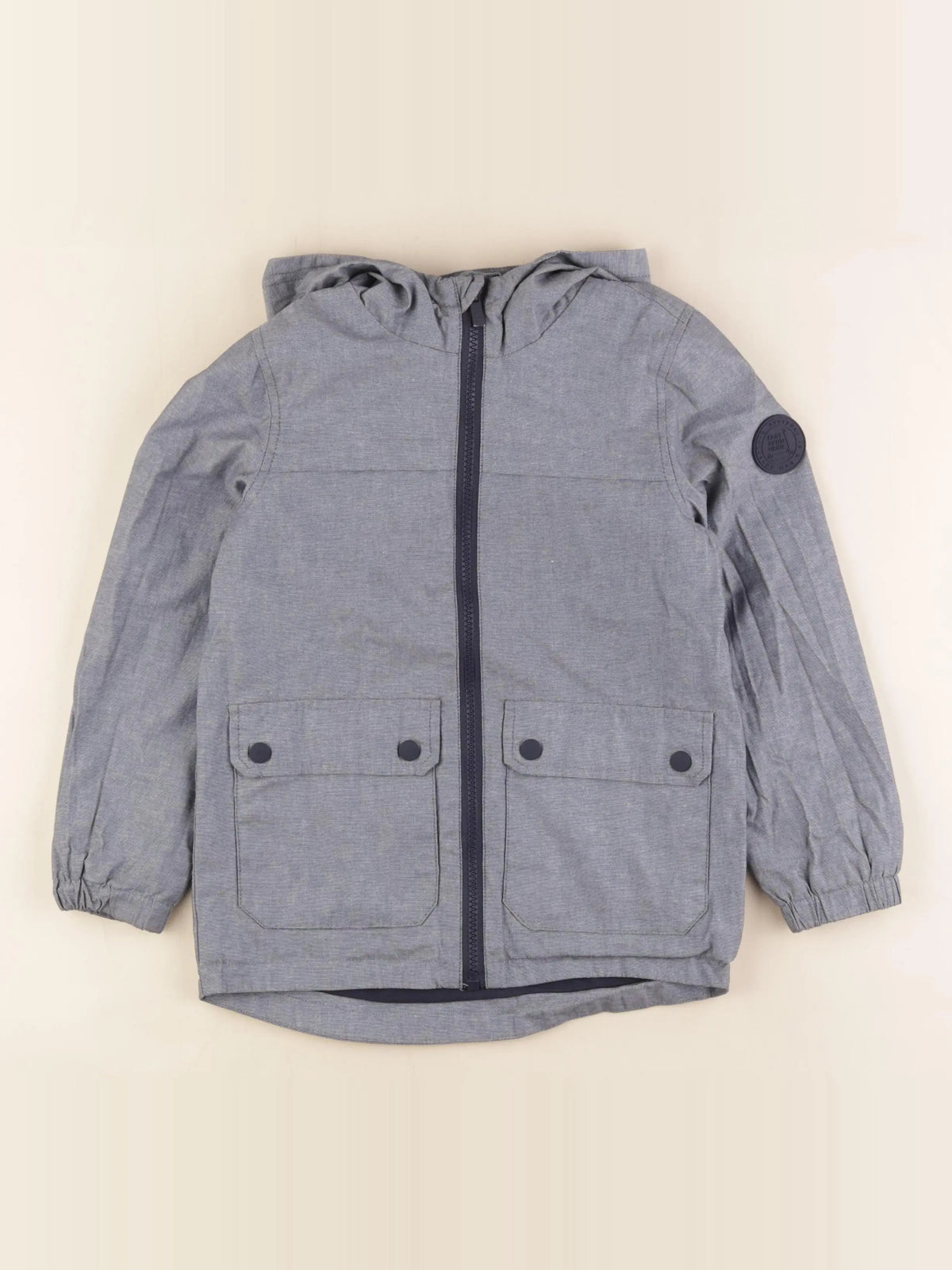 Vertbaudet - veste bleu - 6 ans