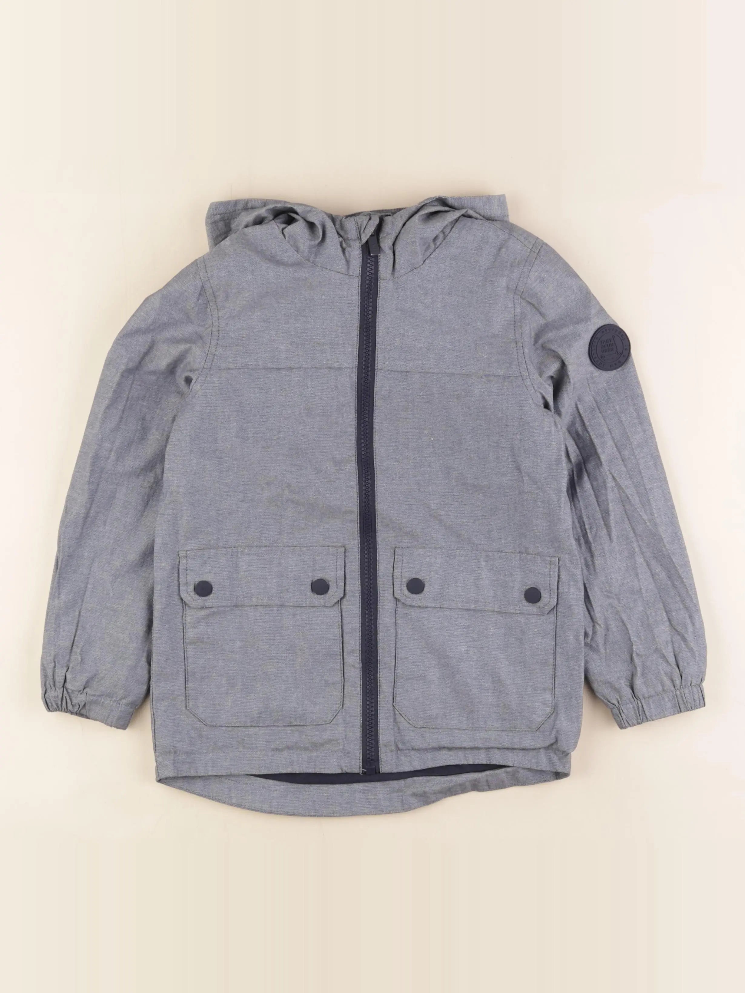 Vertbaudet - veste bleu - 6 ans