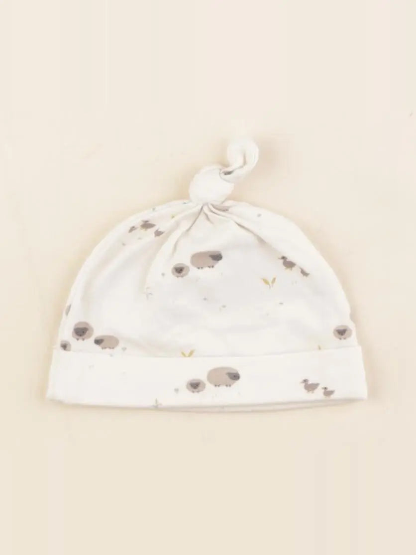 H&M - bonnet de naissance beige - 1 mois