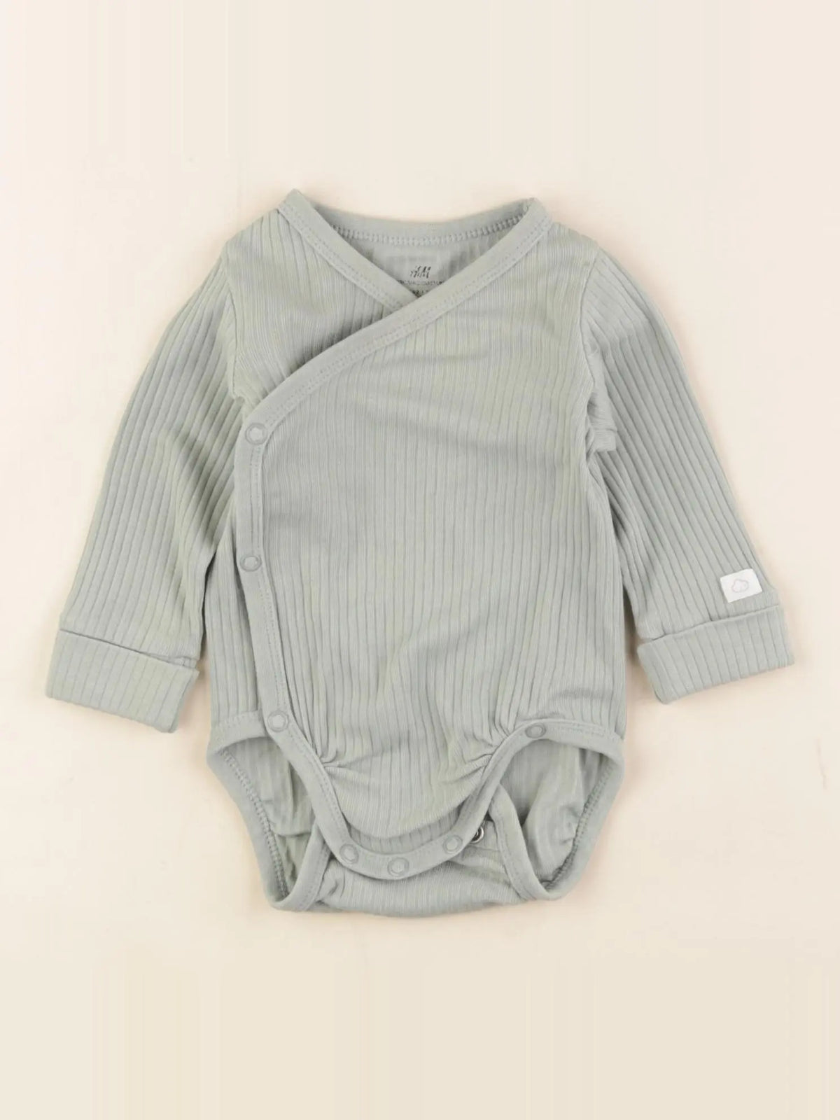 H&M - body vert - 3 mois