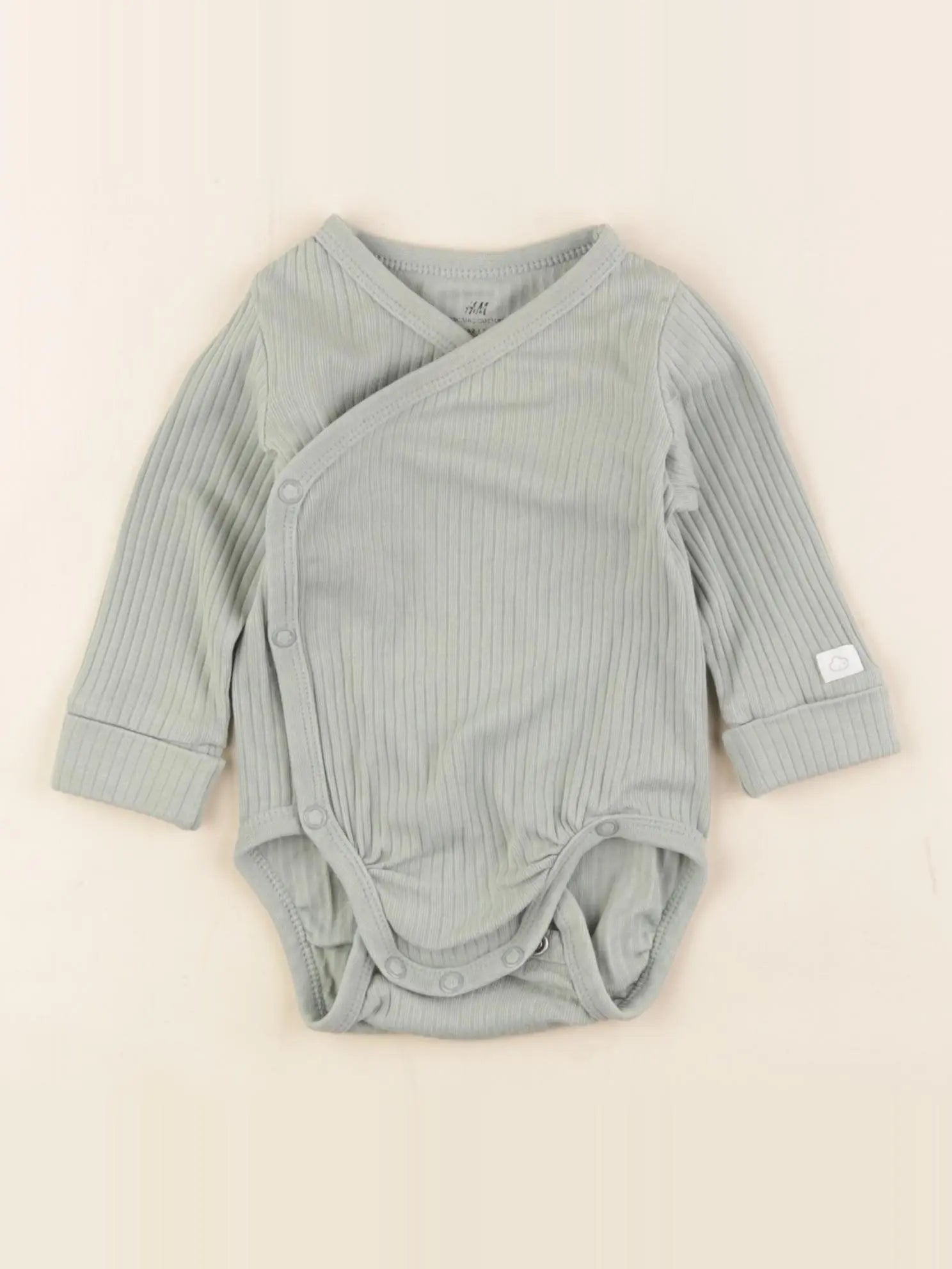 H&M - body vert - 3 mois