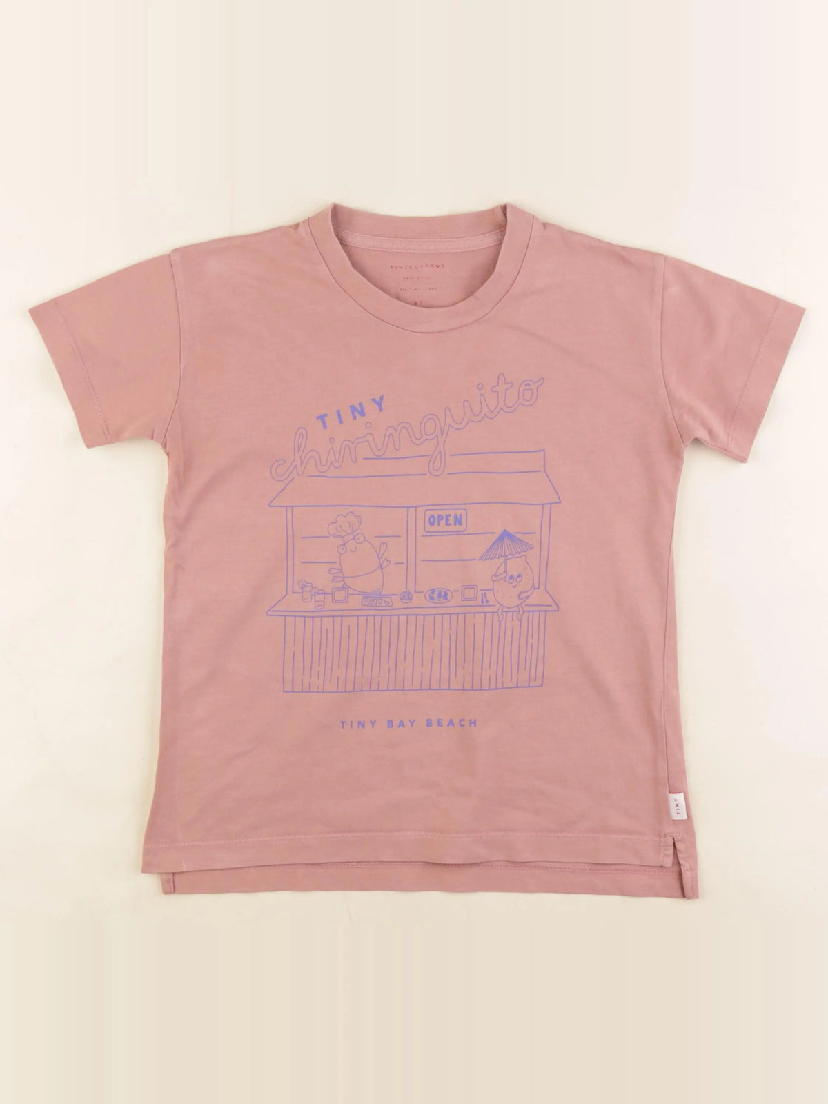 Tiny Cottons - tee-shirt rose - 6 ans