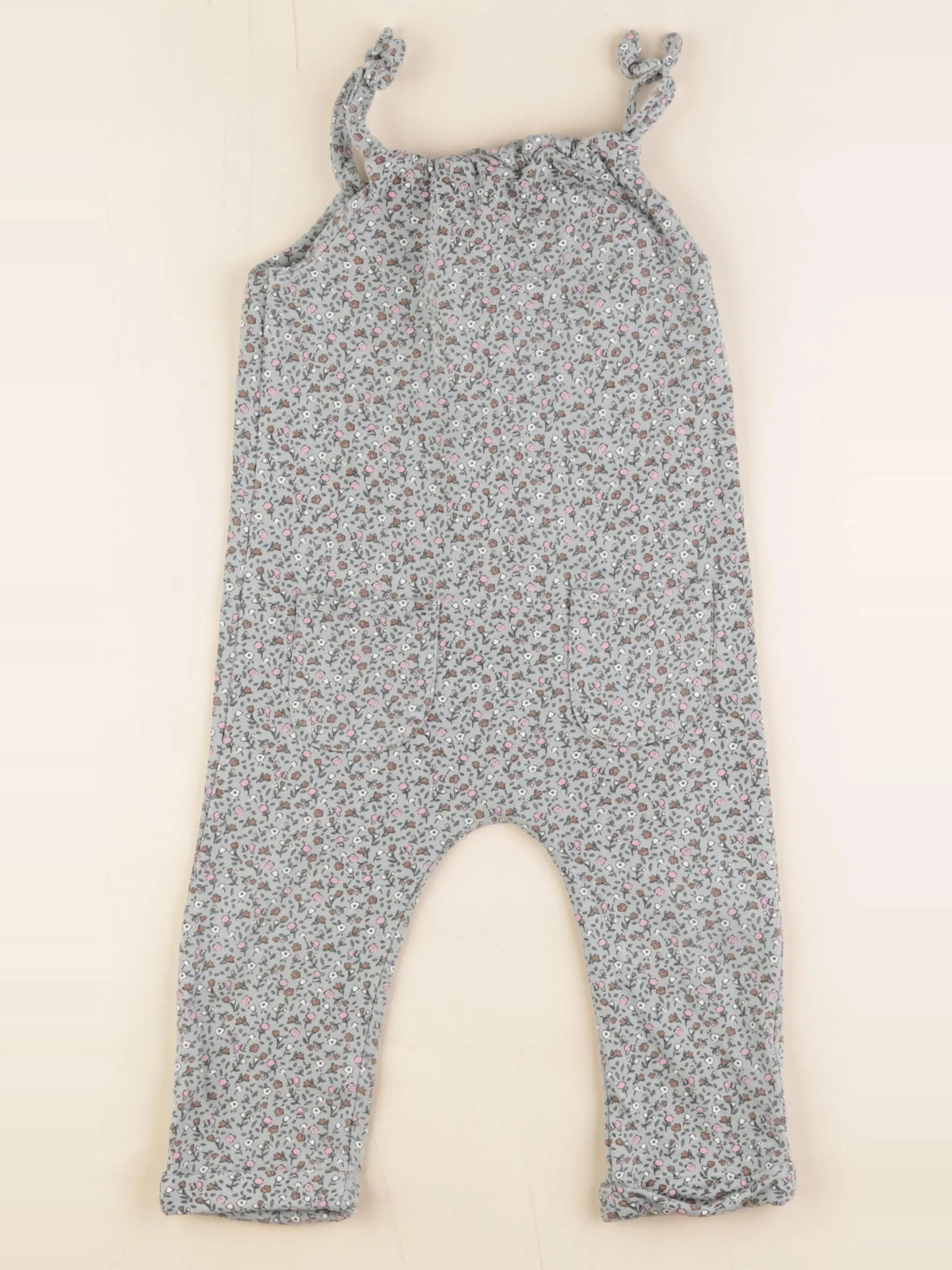 Vertbaudet - combinaison bleu, rose - 2 ans