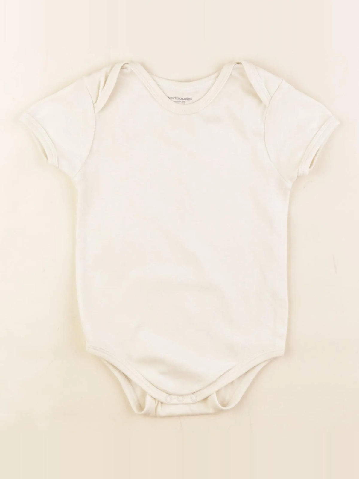 Vertbaudet - body beige - 3 ans