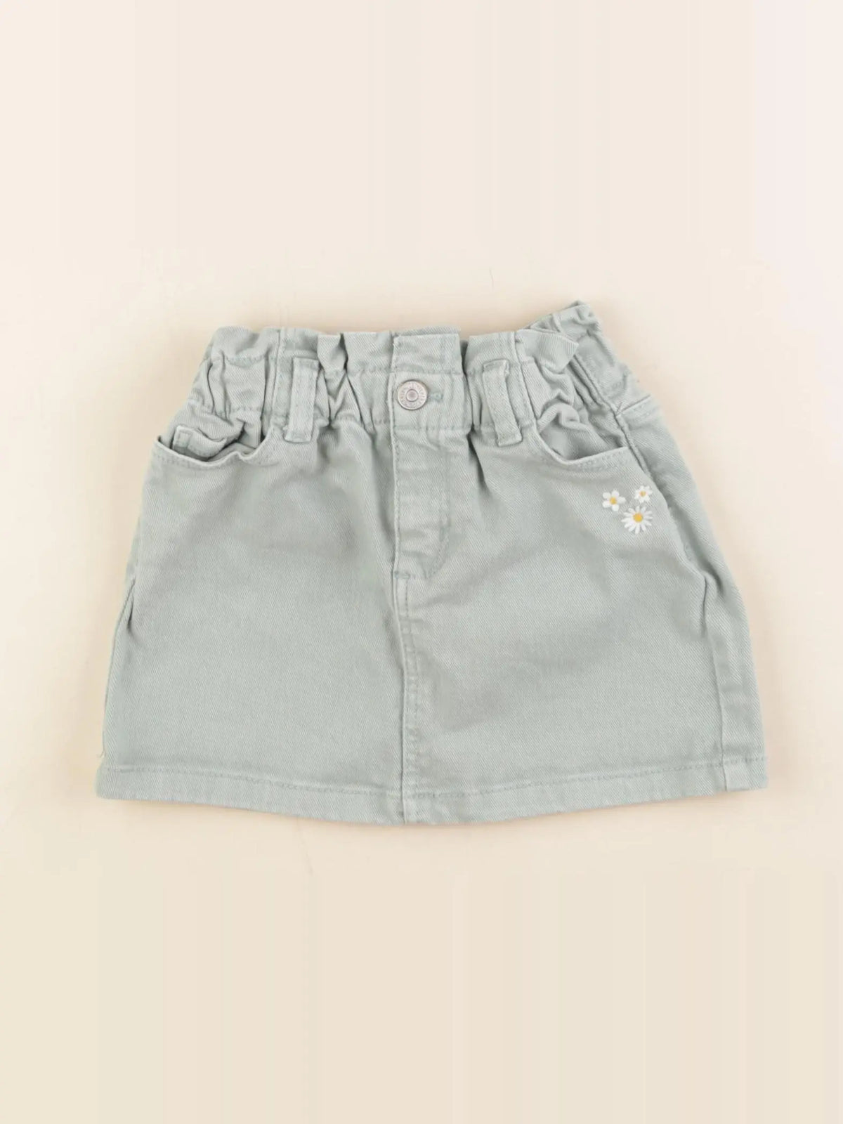 Vertbaudet - jupe vert - 3 ans