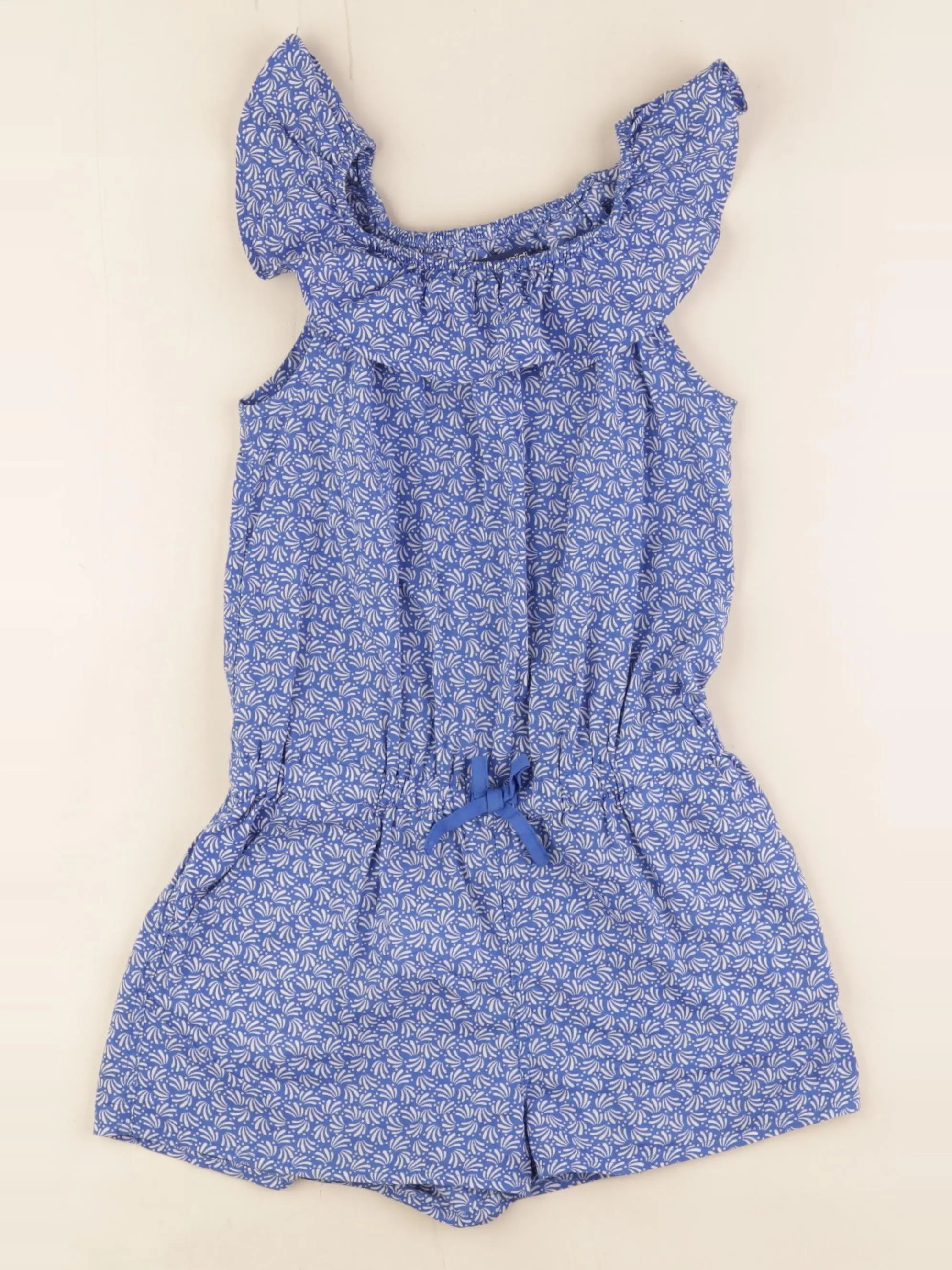 Okaidi - combinaison bleu - 7 ans