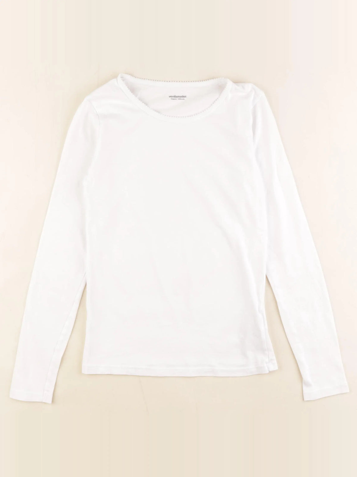 Vertbaudet - maillot de corps blanc - 10 ans