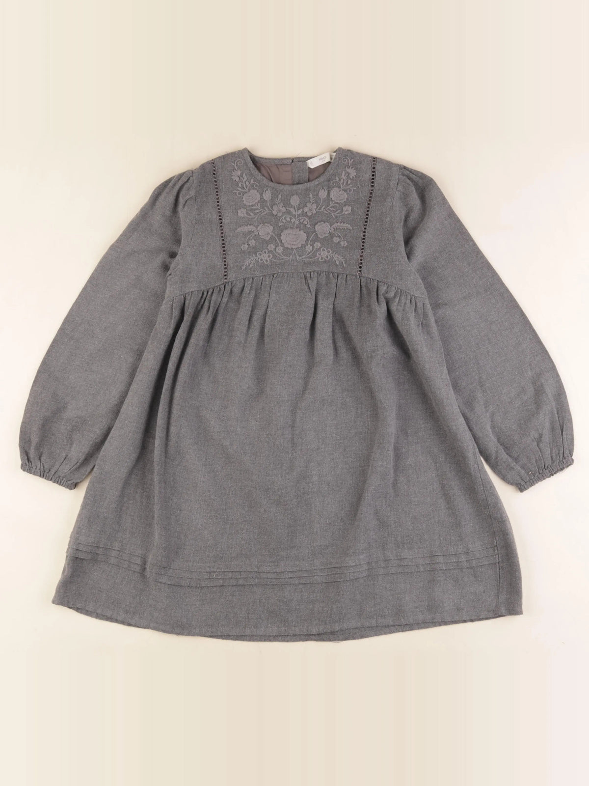 Mango - robe gris - 8 ans
