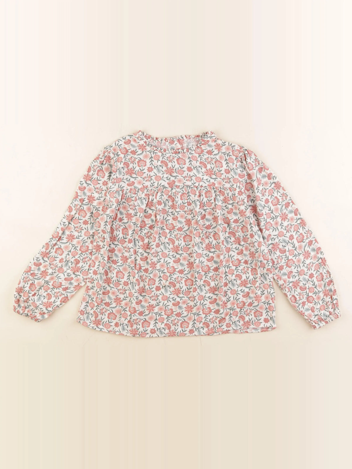 Vertbaudet - blouse multicolore - 8 ans