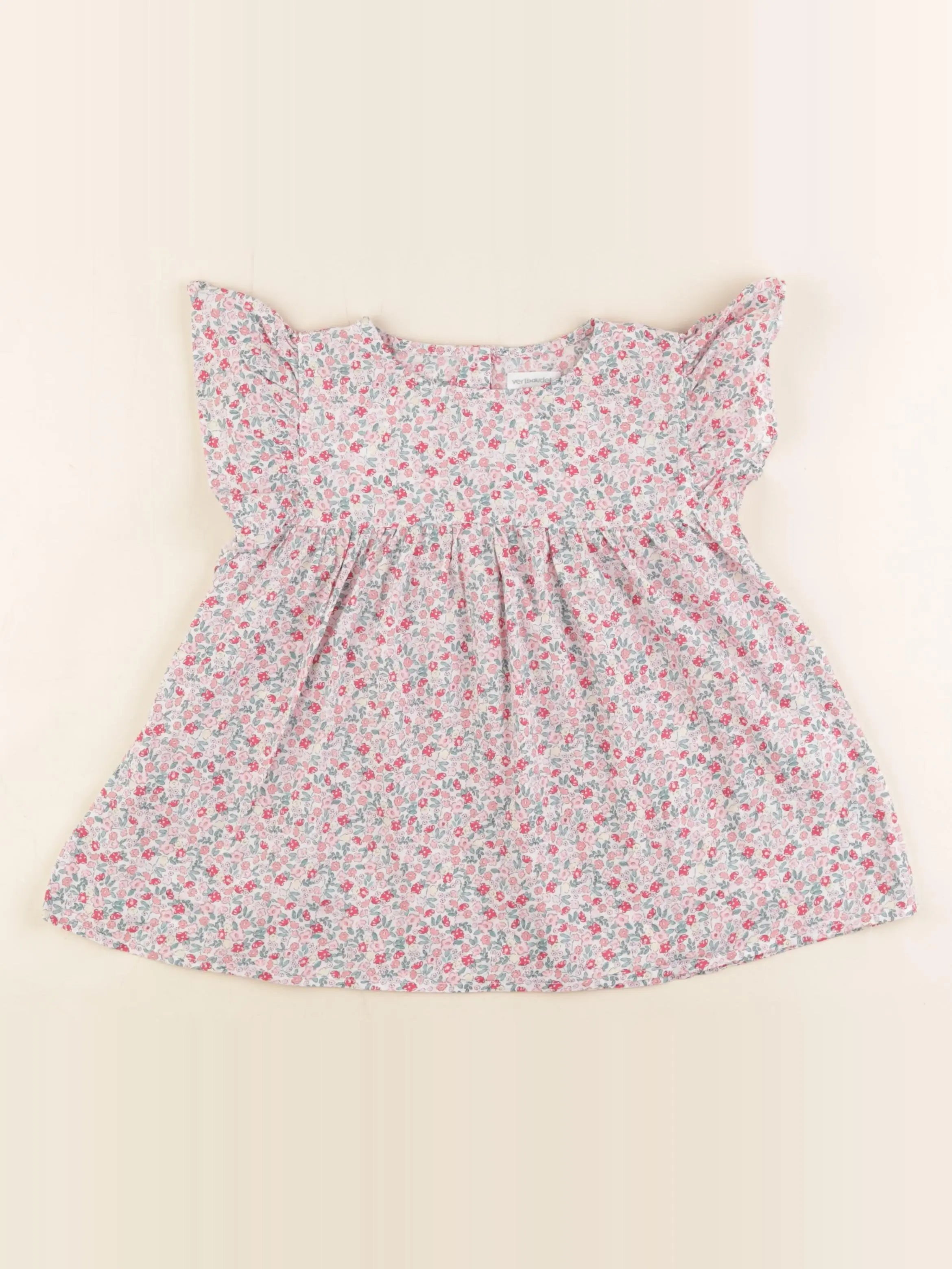 Vertbaudet - blouse multicolore - 7 ans