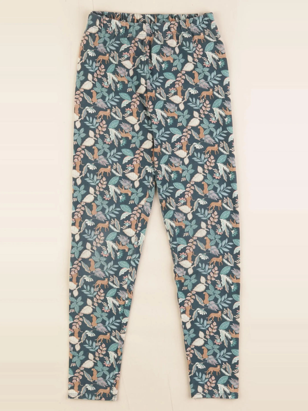 Vertbaudet - legging vert - 8 ans