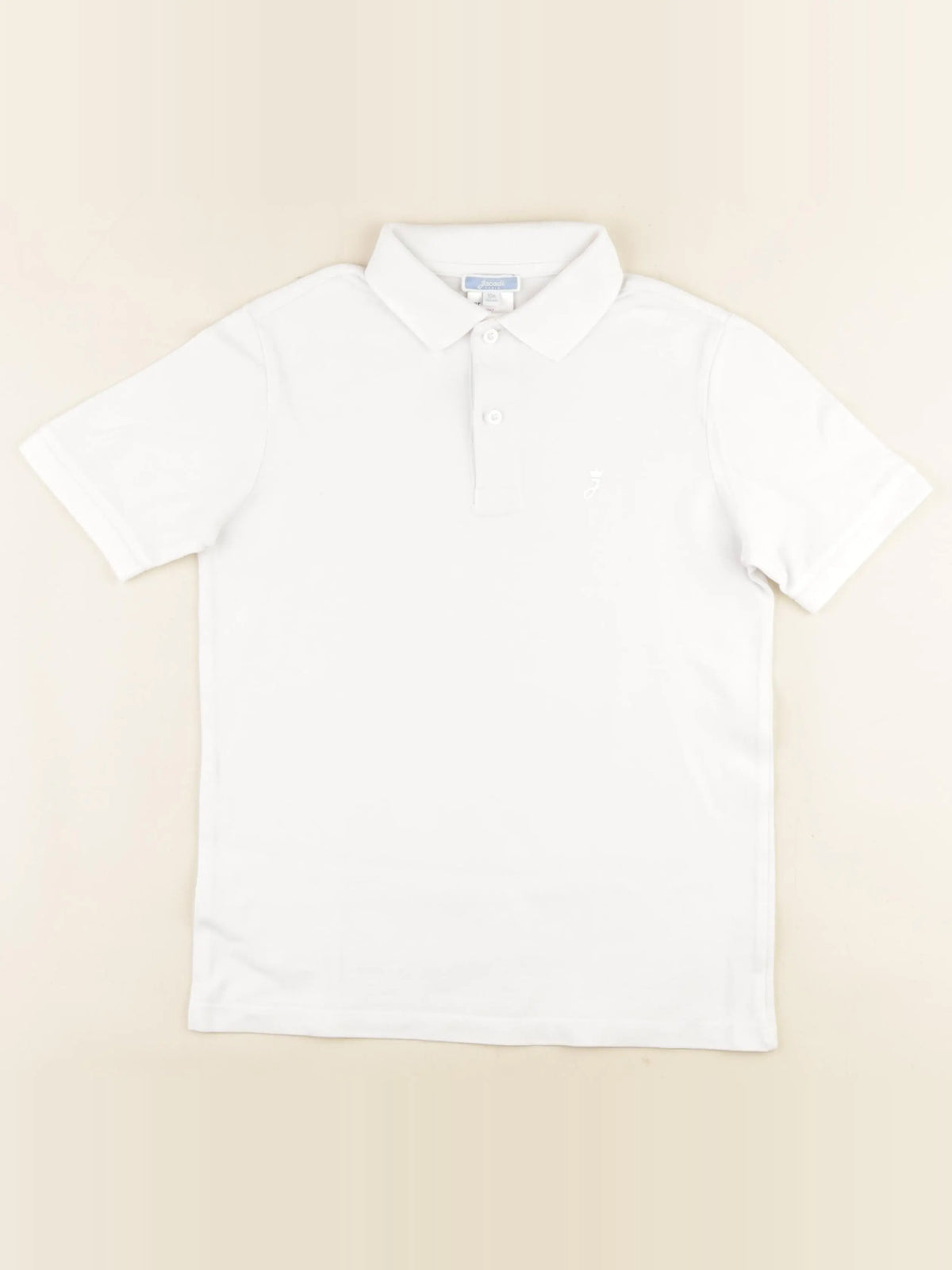Jacadi - polo blanc - 10 ans