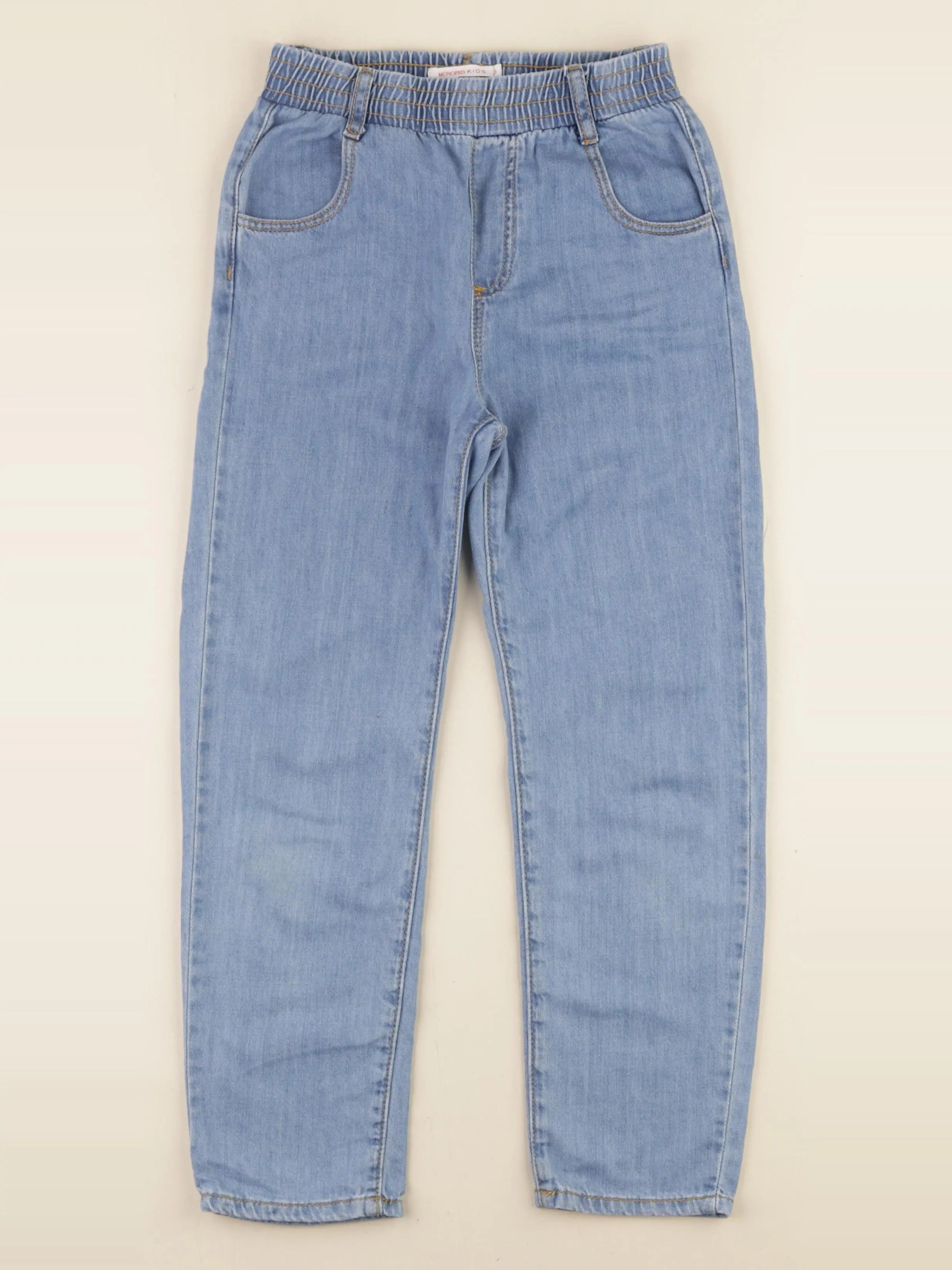 Monoprix - jean bleu - 8 ans