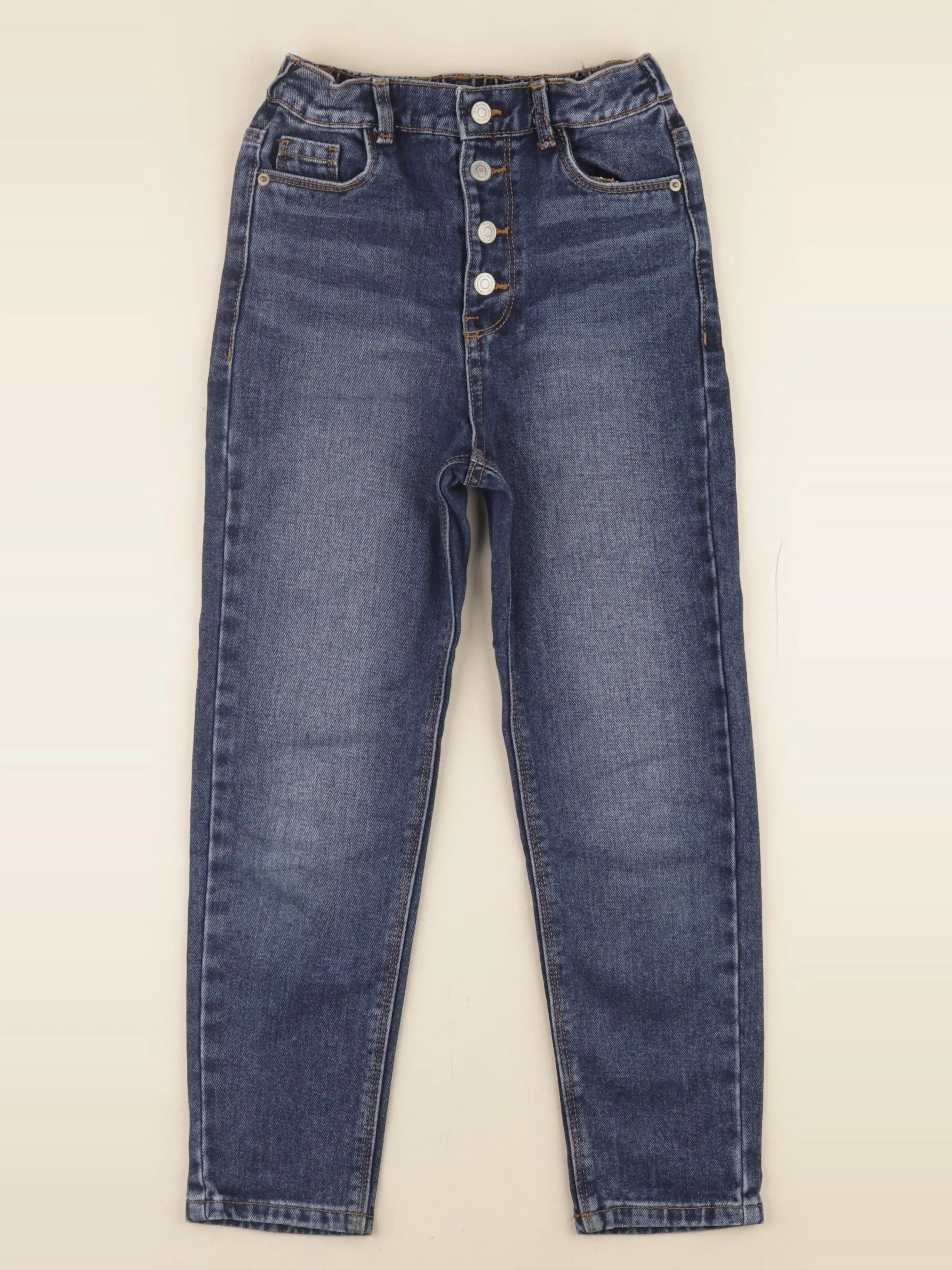 Vertbaudet - jean bleu - 8 ans