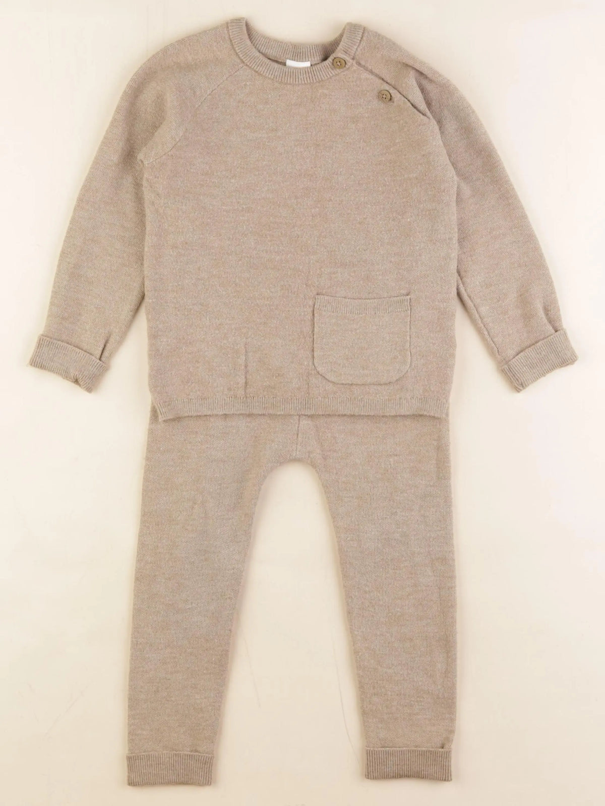 Next - ensemble marron - 18/24 mois
