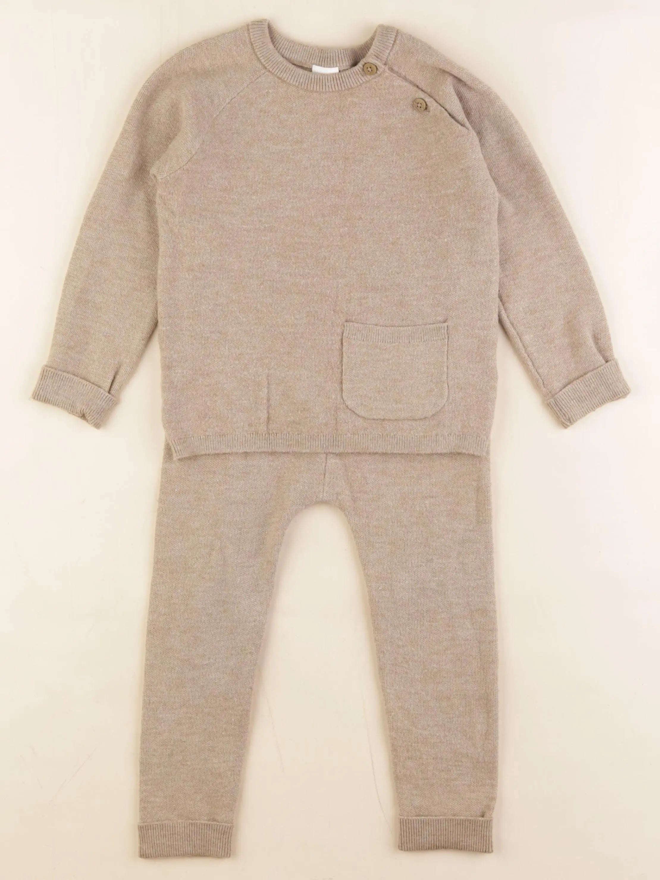 Next - ensemble marron - 18/24 mois