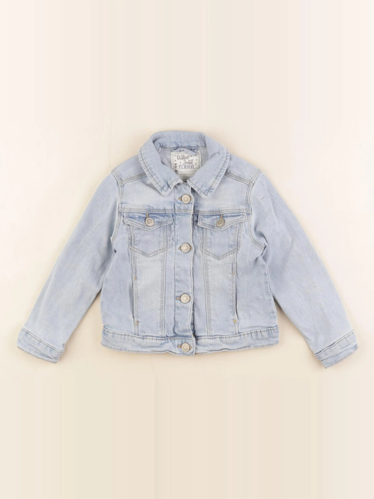 Vertbaudet - veste bleu - 3 ans