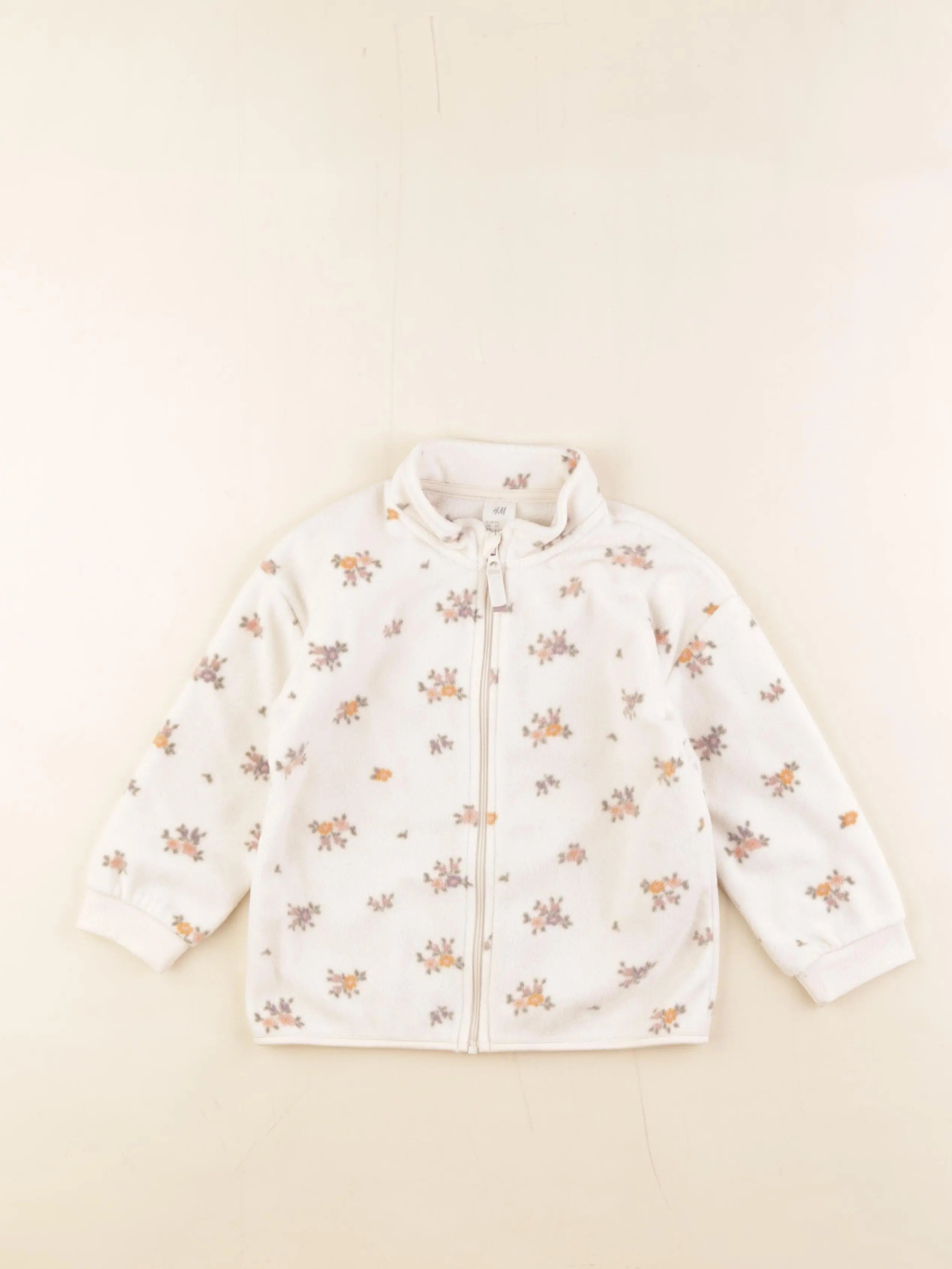 H&M - polaire beige - 2/3 ans