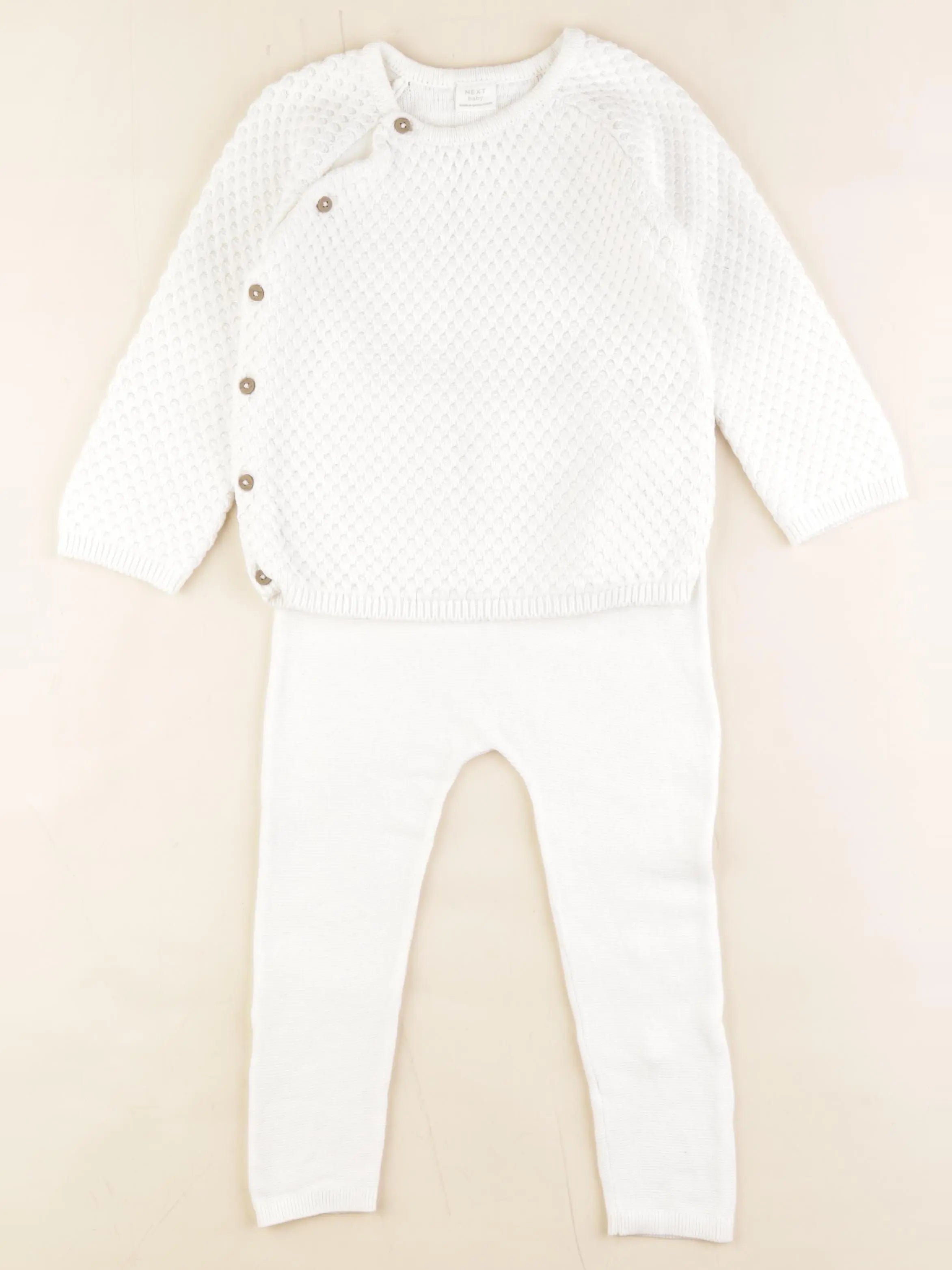 Next - ensemble blanc - 18/24 mois