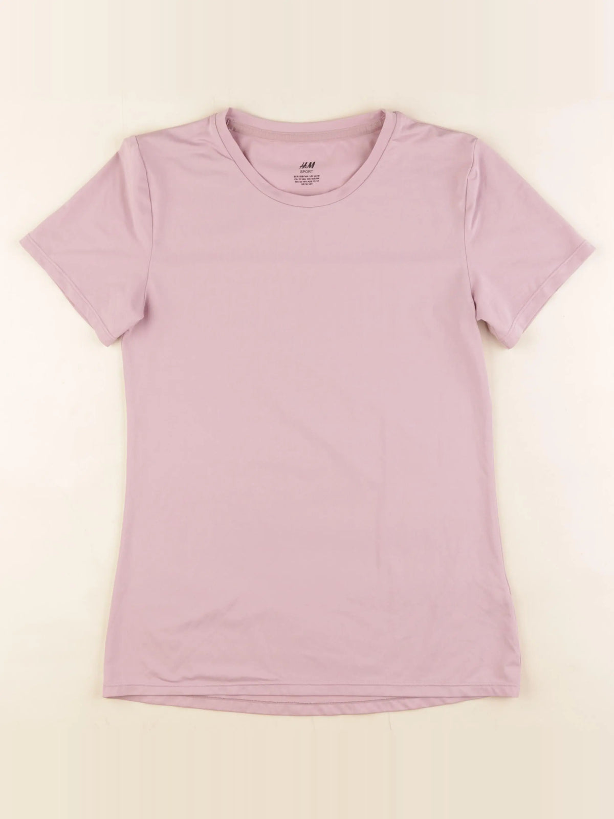 H&M - tee-shirt rose - 12/14 ans
