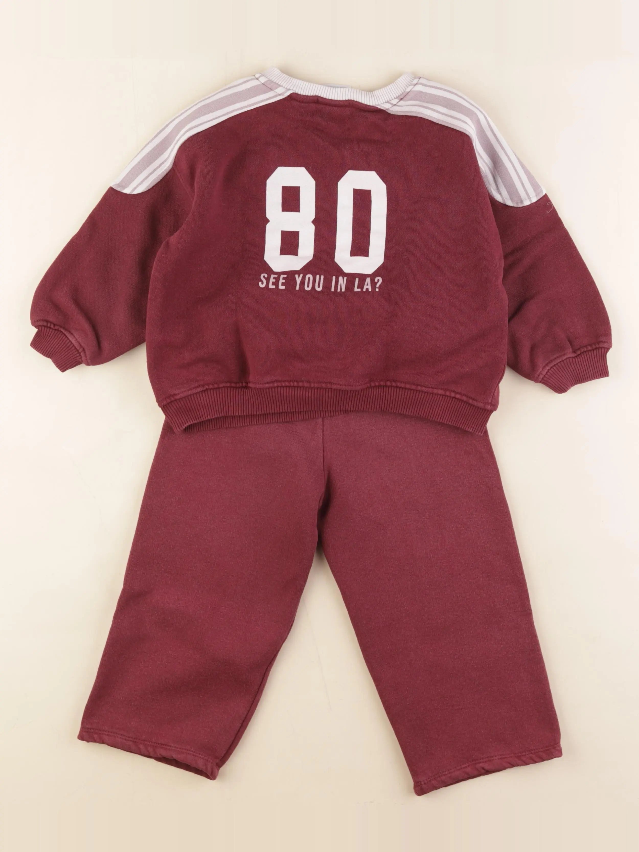 Zara - ensemble rouge - 4 ans