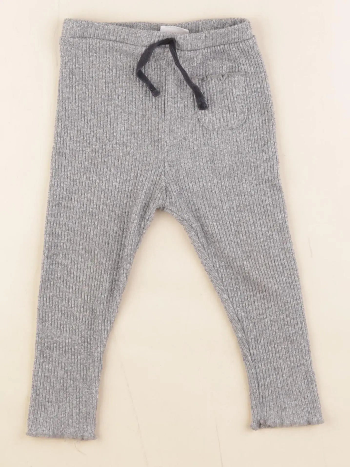 Zara - legging gris - 2/3 ans