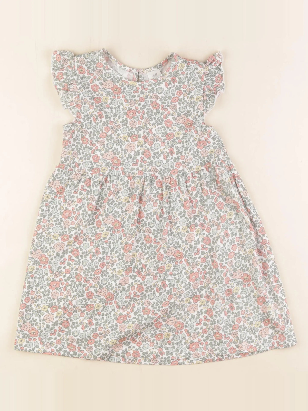 H&M - robe multicolore - 4 ans