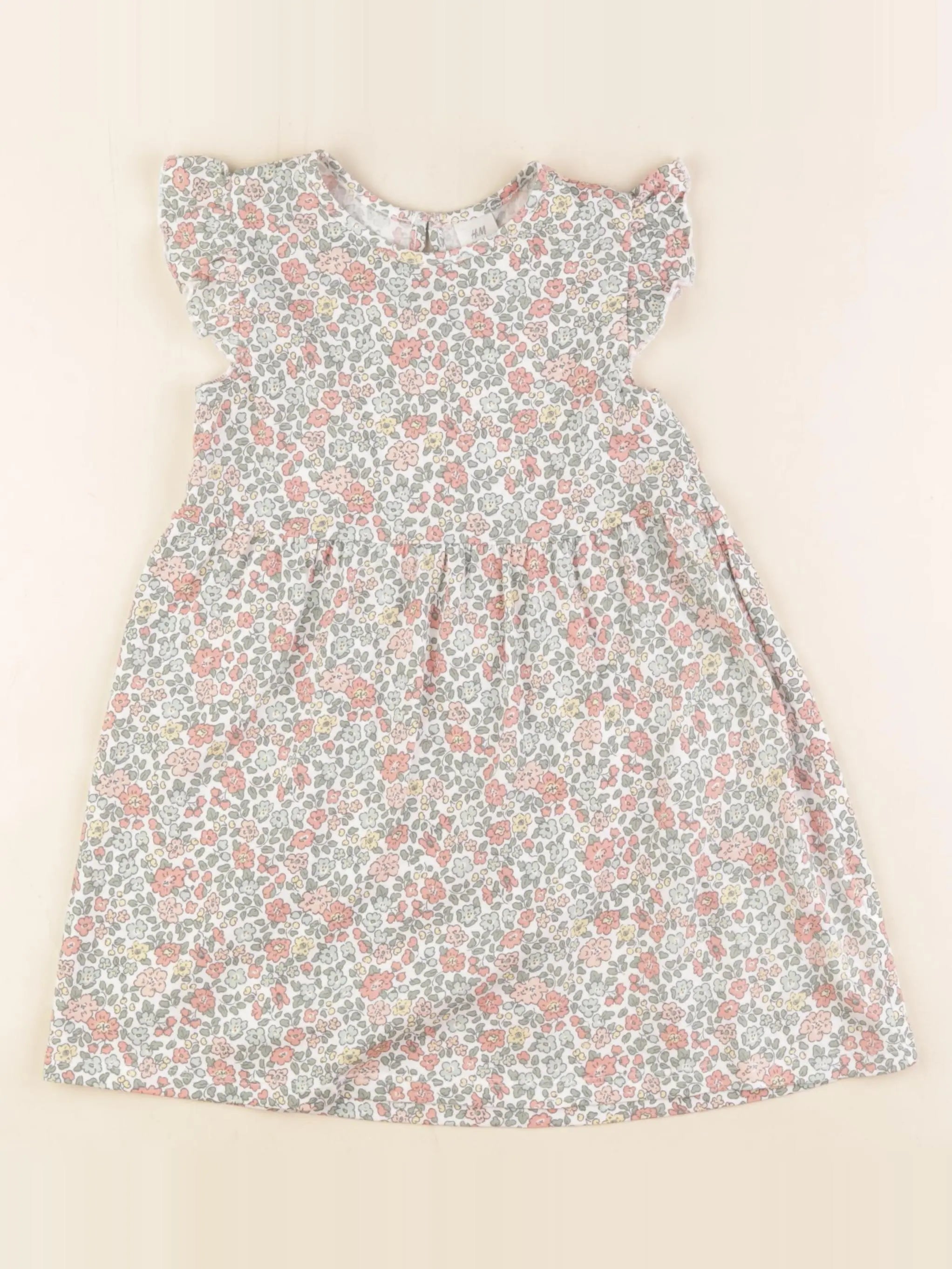 H&M - robe multicolore - 4 ans