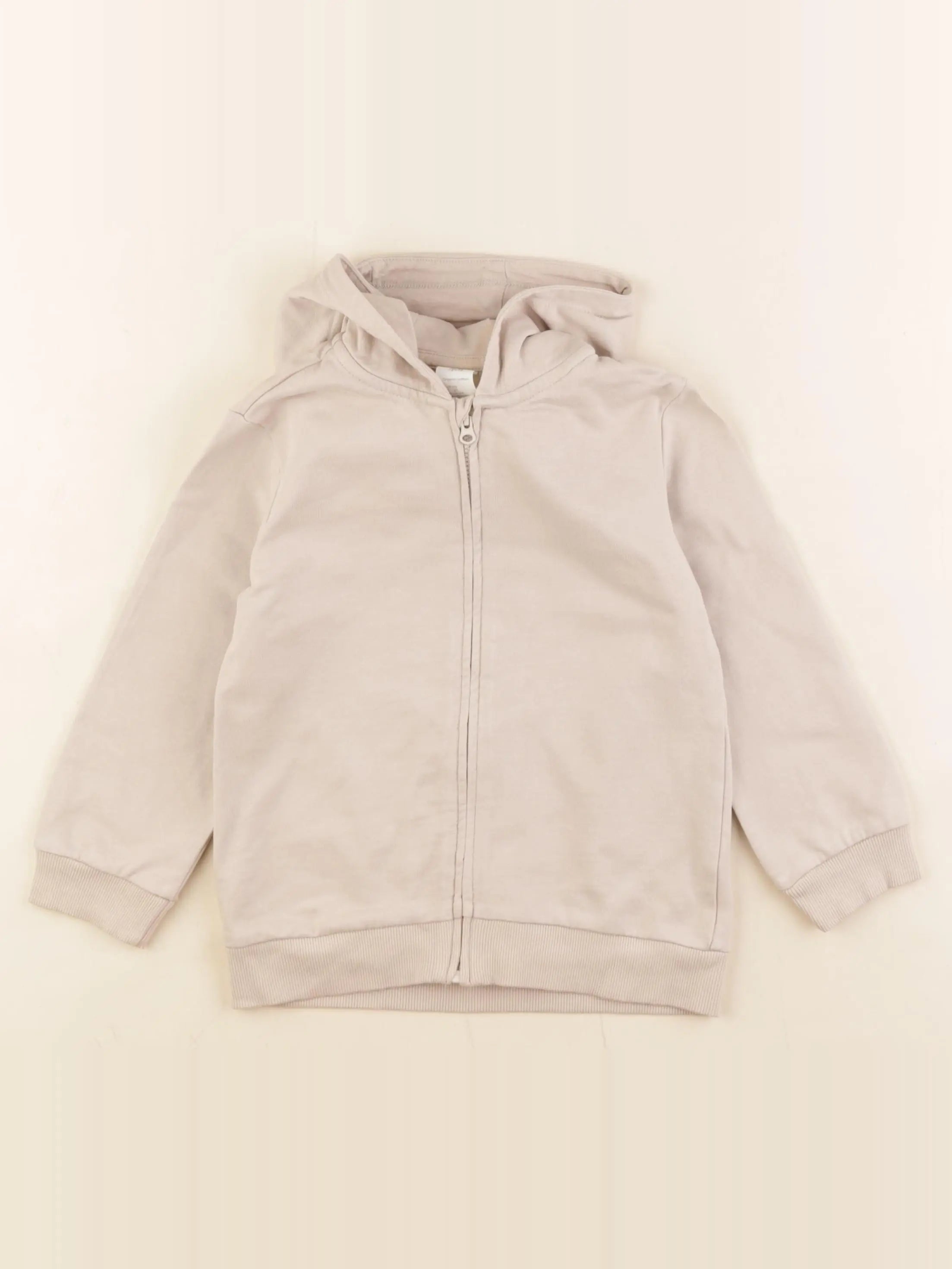 H&M - sweat beige - 3 ans