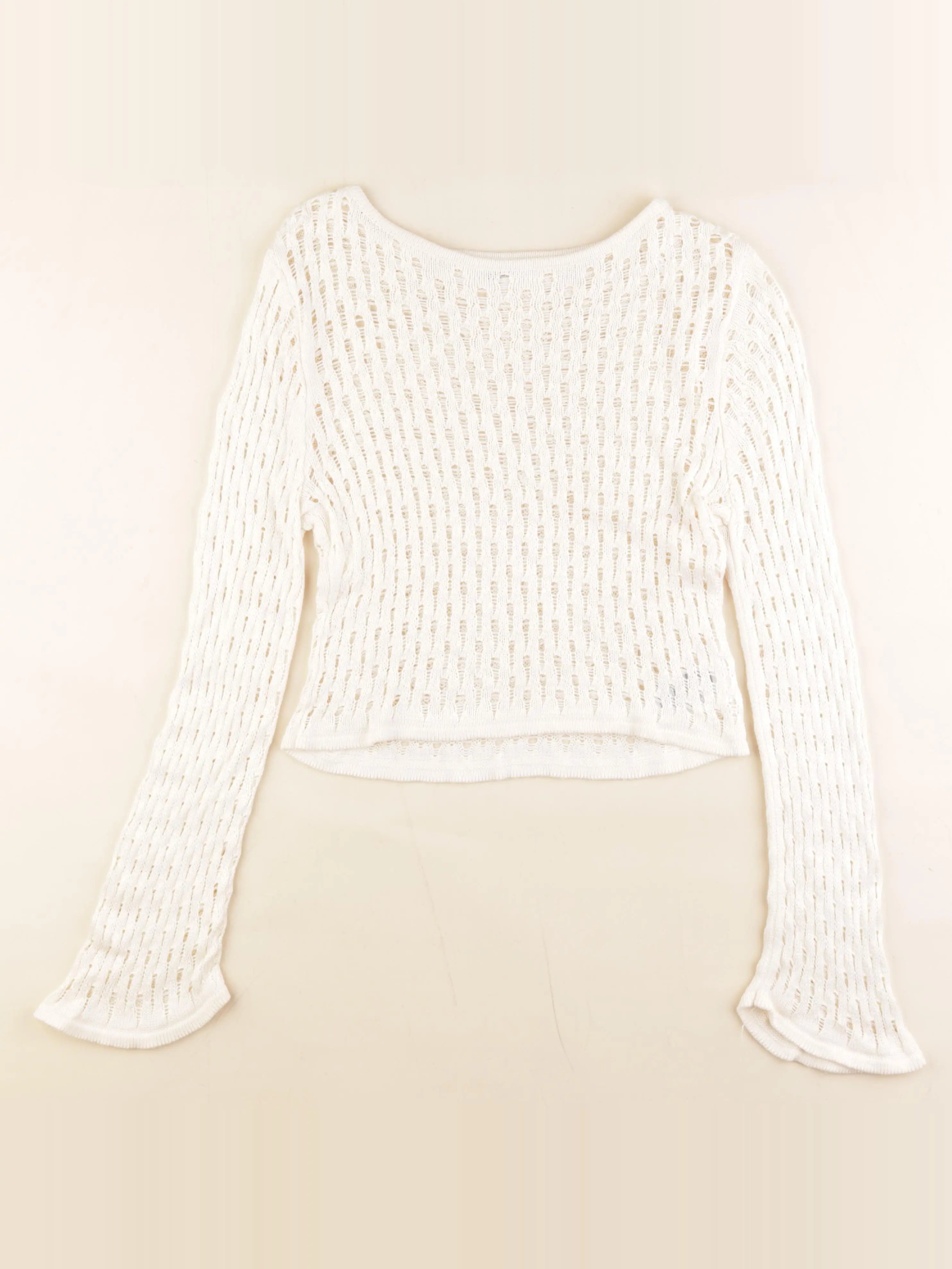 H&M - pull beige - 14/16 ans