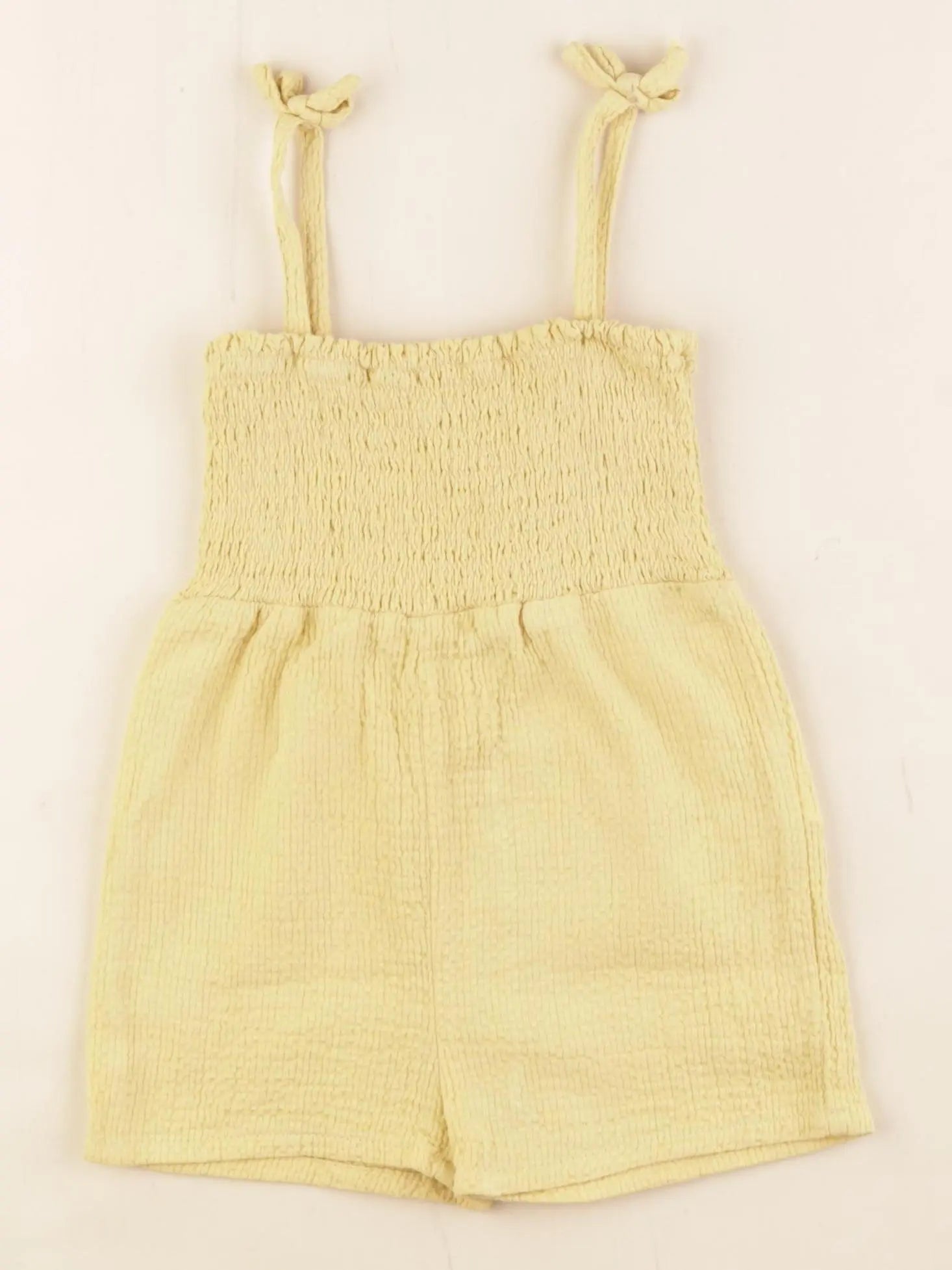 Vertbaudet - combinaison jaune - 18 mois