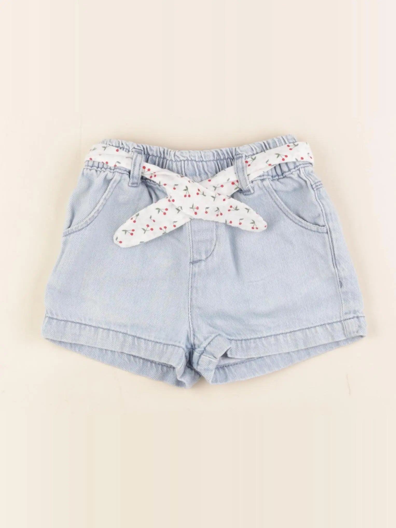 Vertbaudet - short bleu - 36 mois