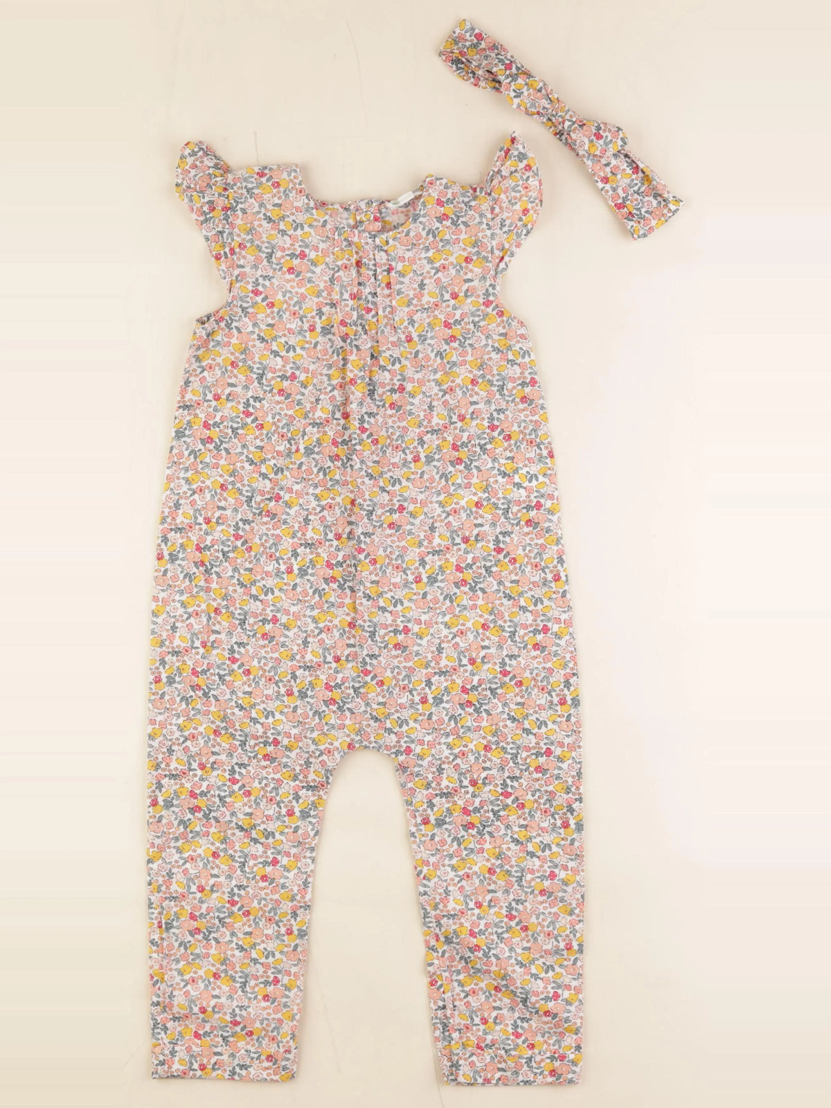 Vertbaudet - combinaison multicolore - 3 ans