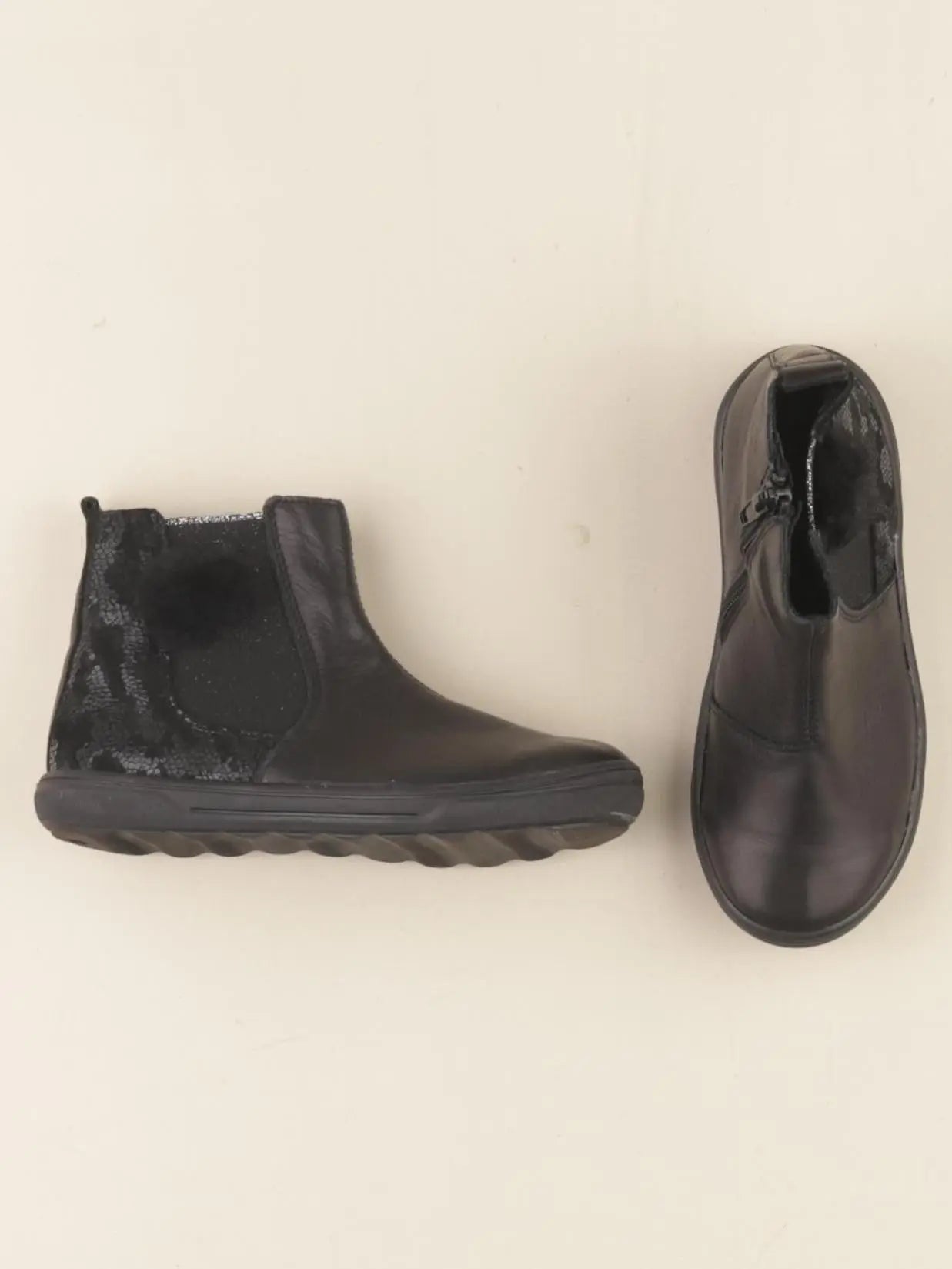 Bopy - boots noir - pointure 28
