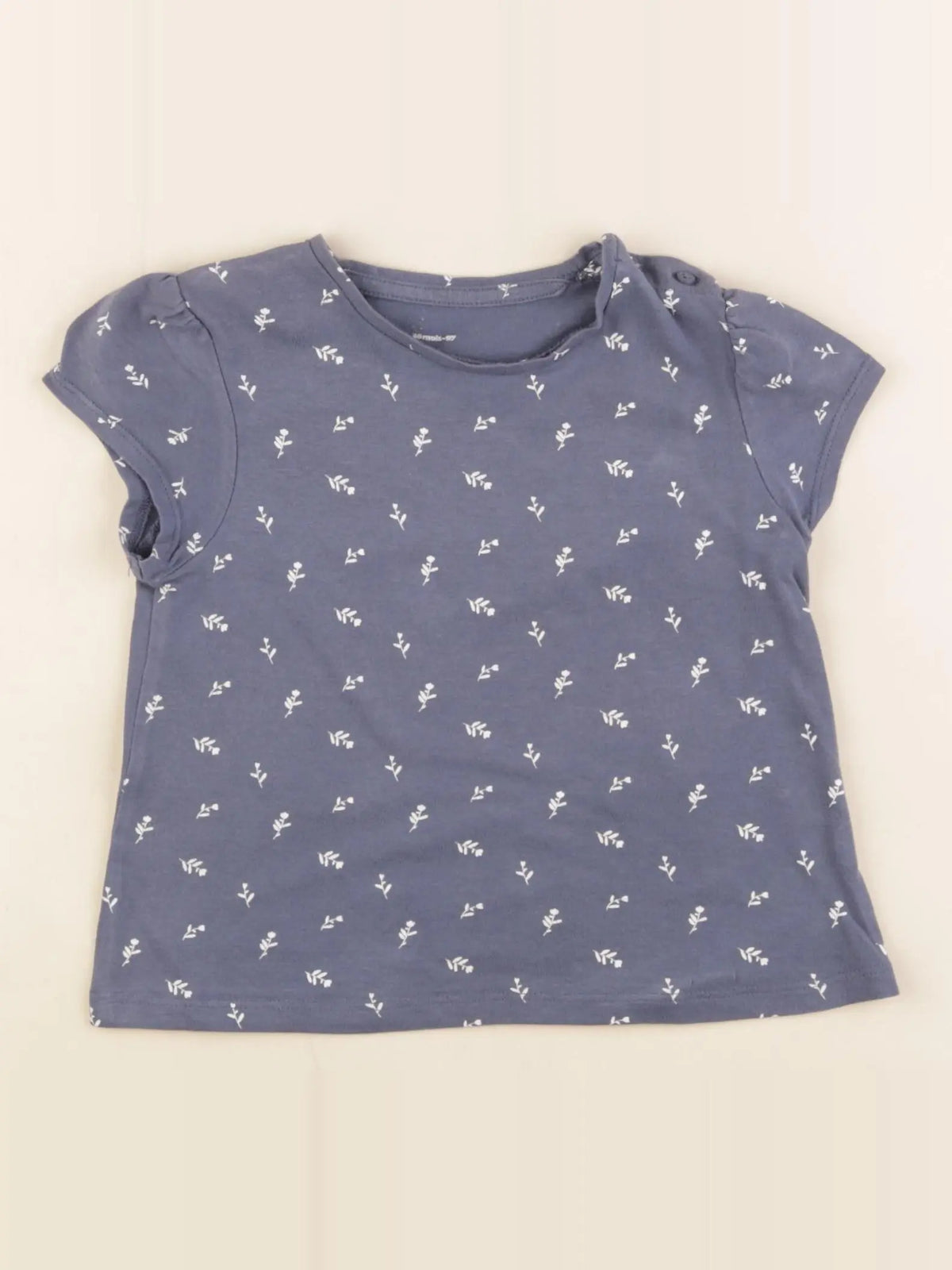 Vertbaudet - tee-shirt bleu - 36 mois