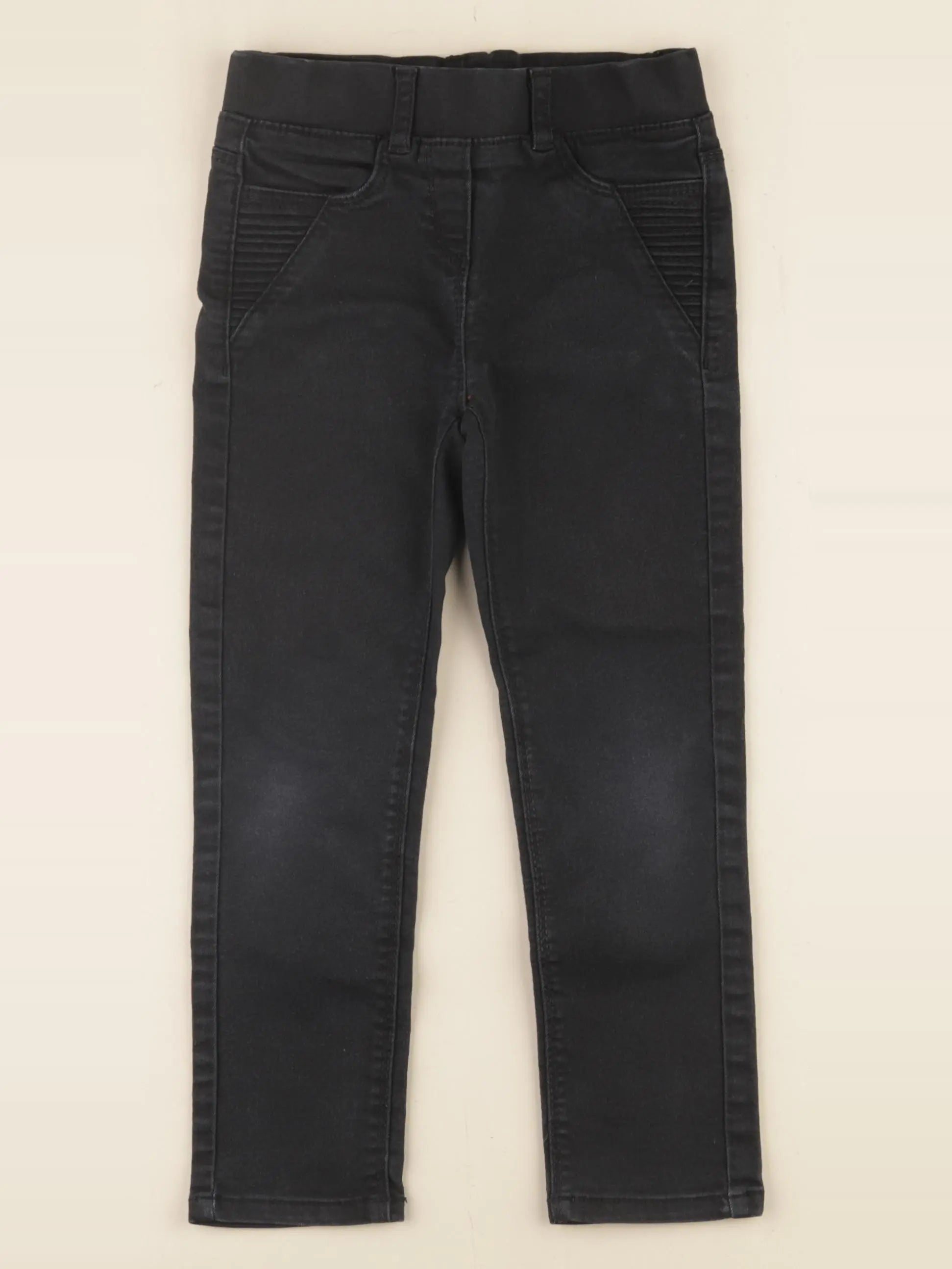 Vertbaudet - jegging noir - 5 ans