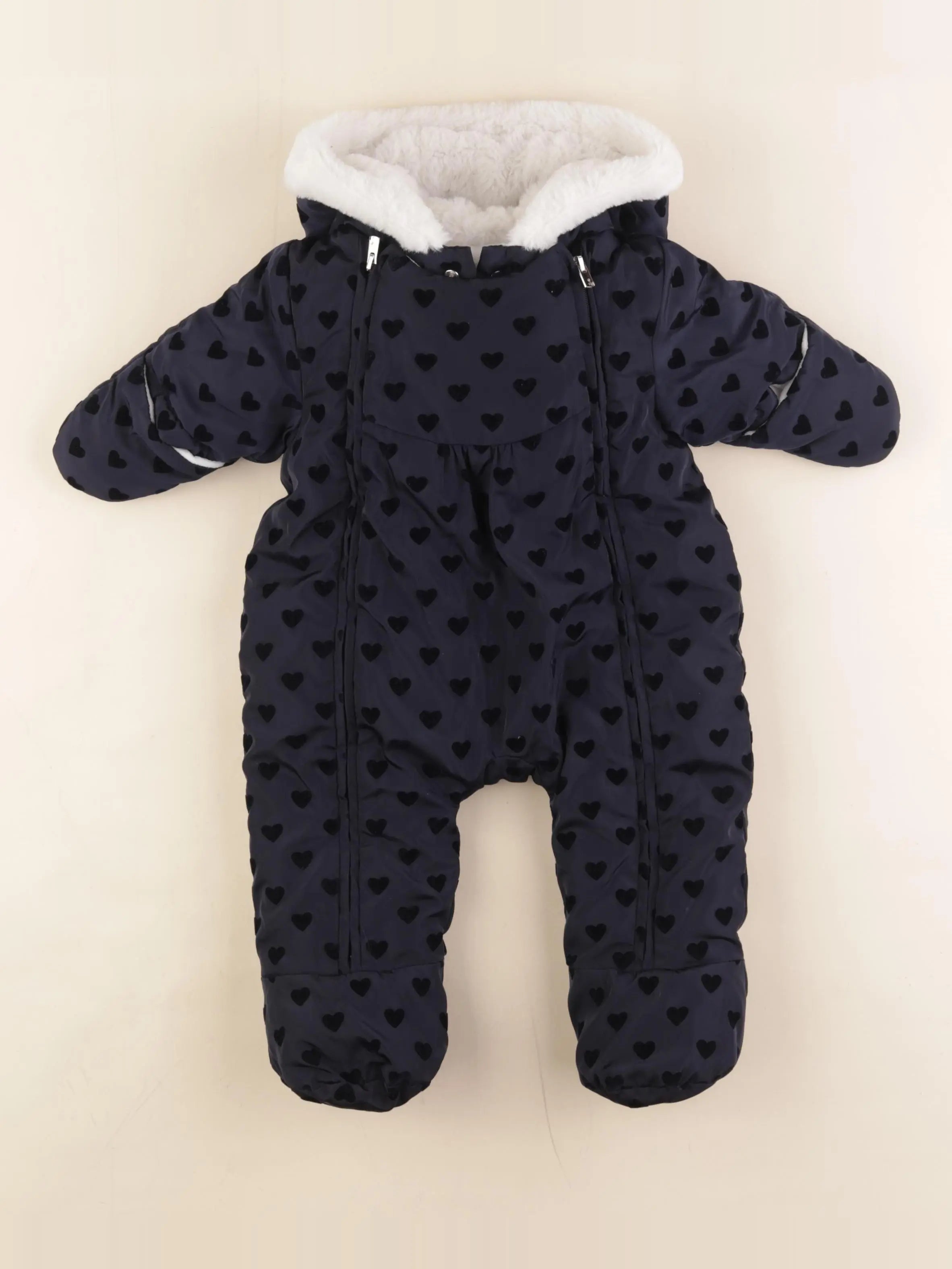 Jacadi - combi-pilote bleu - 3 mois