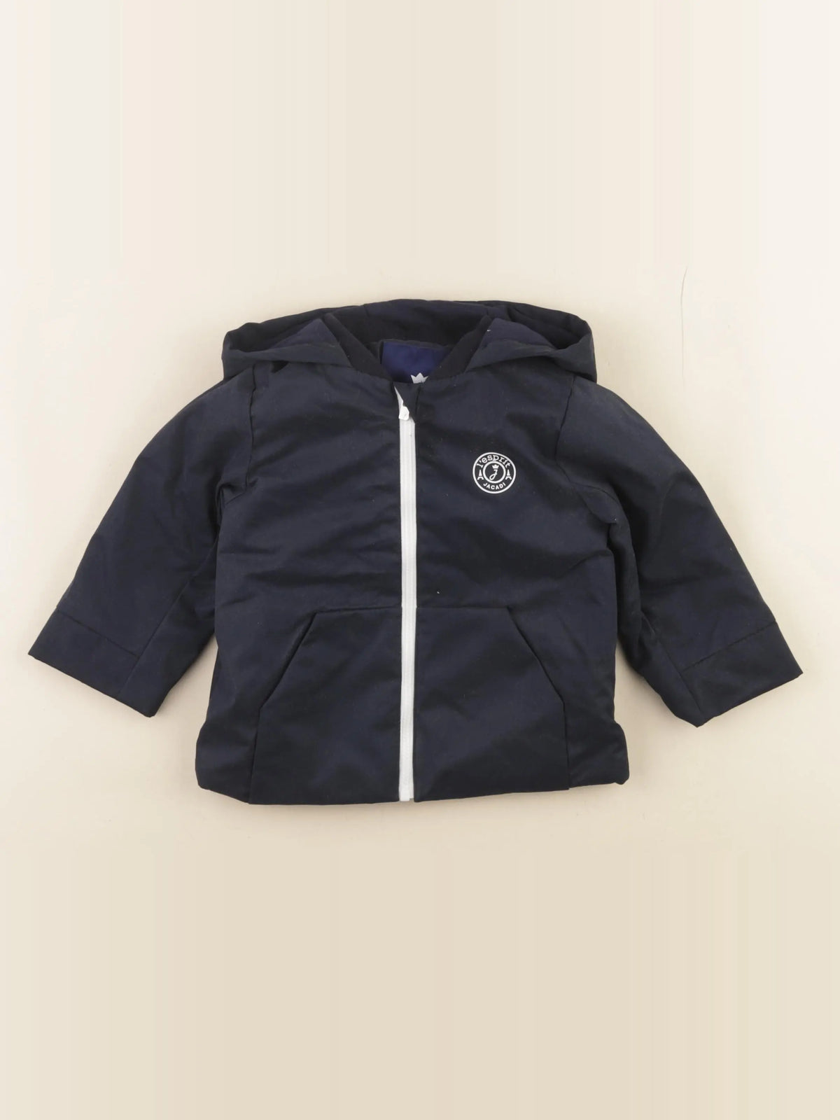 Jacadi - manteau bleu - 12 mois