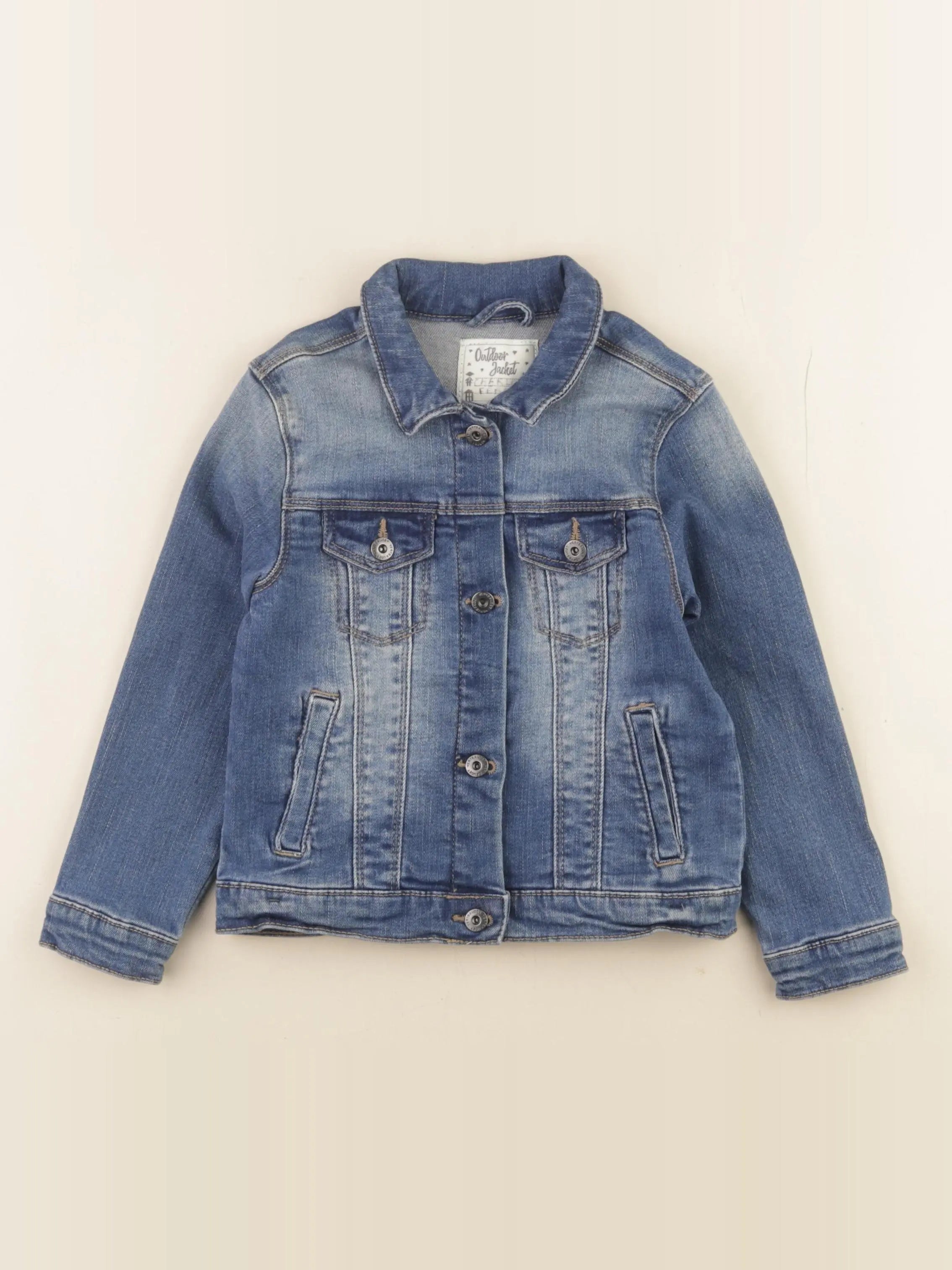 Vertbaudet - veste bleu - 5 ans
