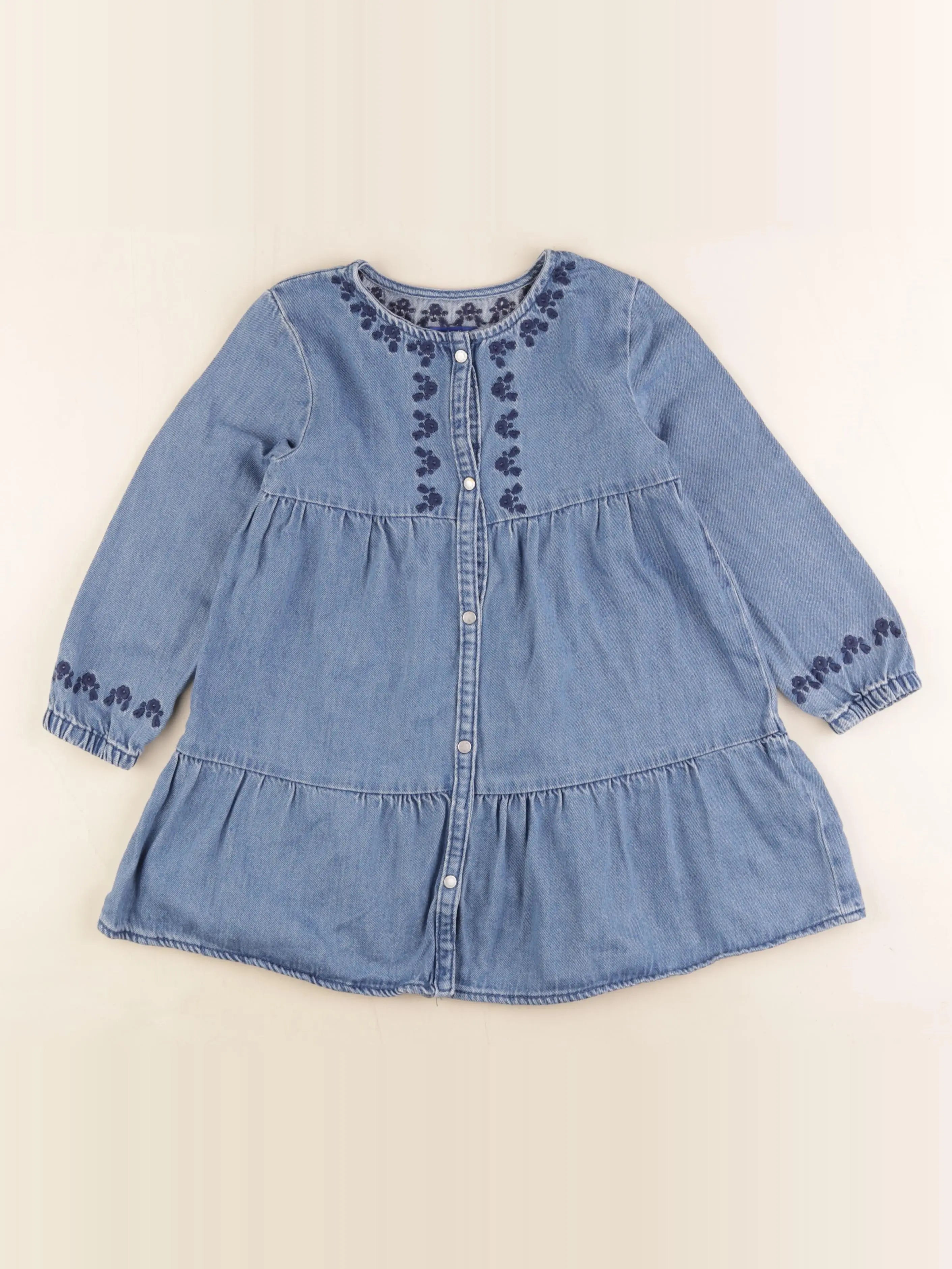 Okaidi - robe bleu - 5 ans