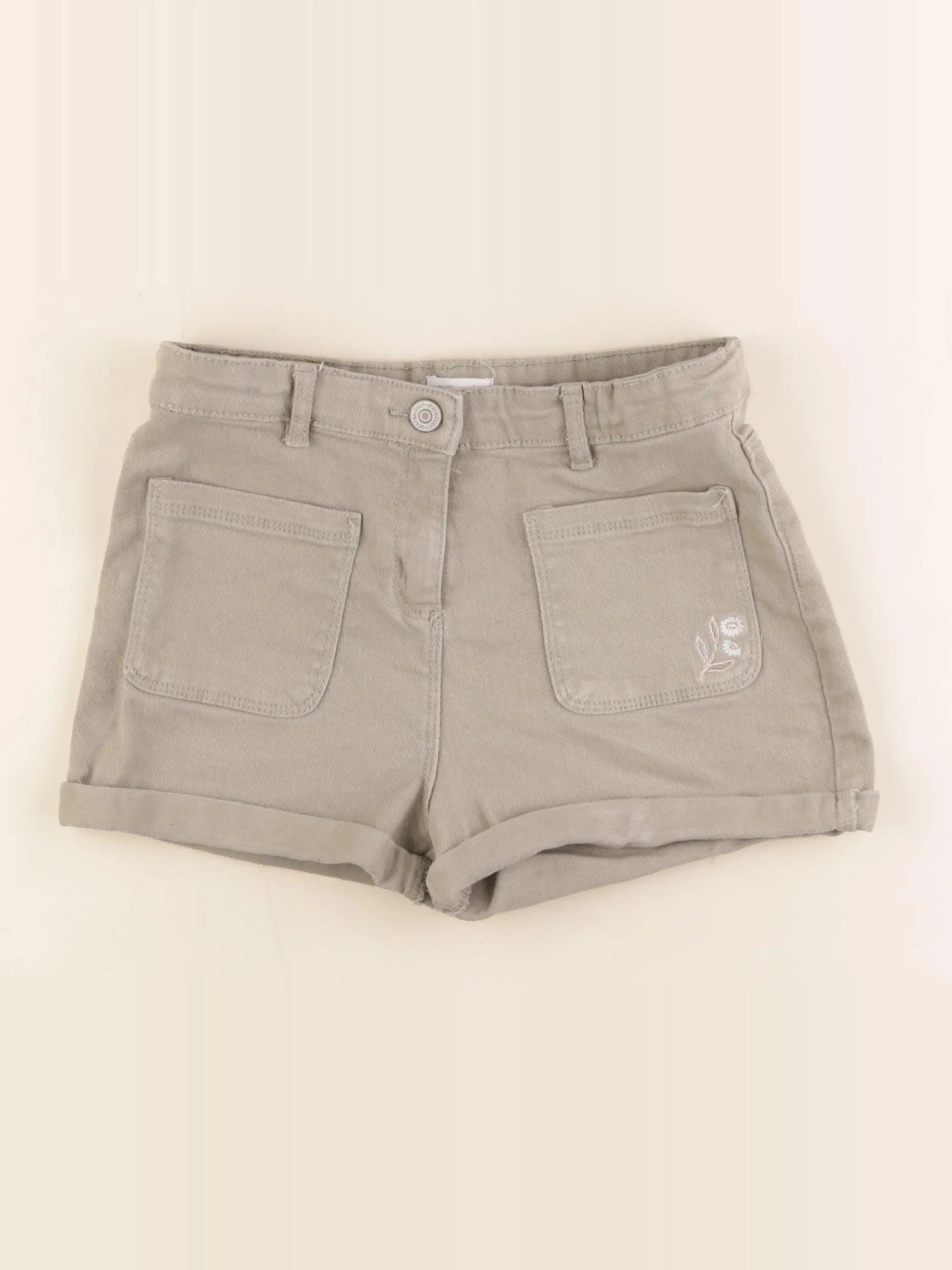 Vertbaudet - short vert - 12 ans