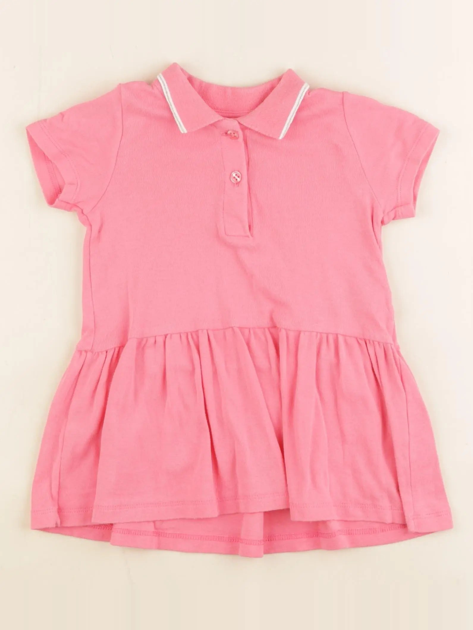 Petit Bateau - robe rose - 12 mois