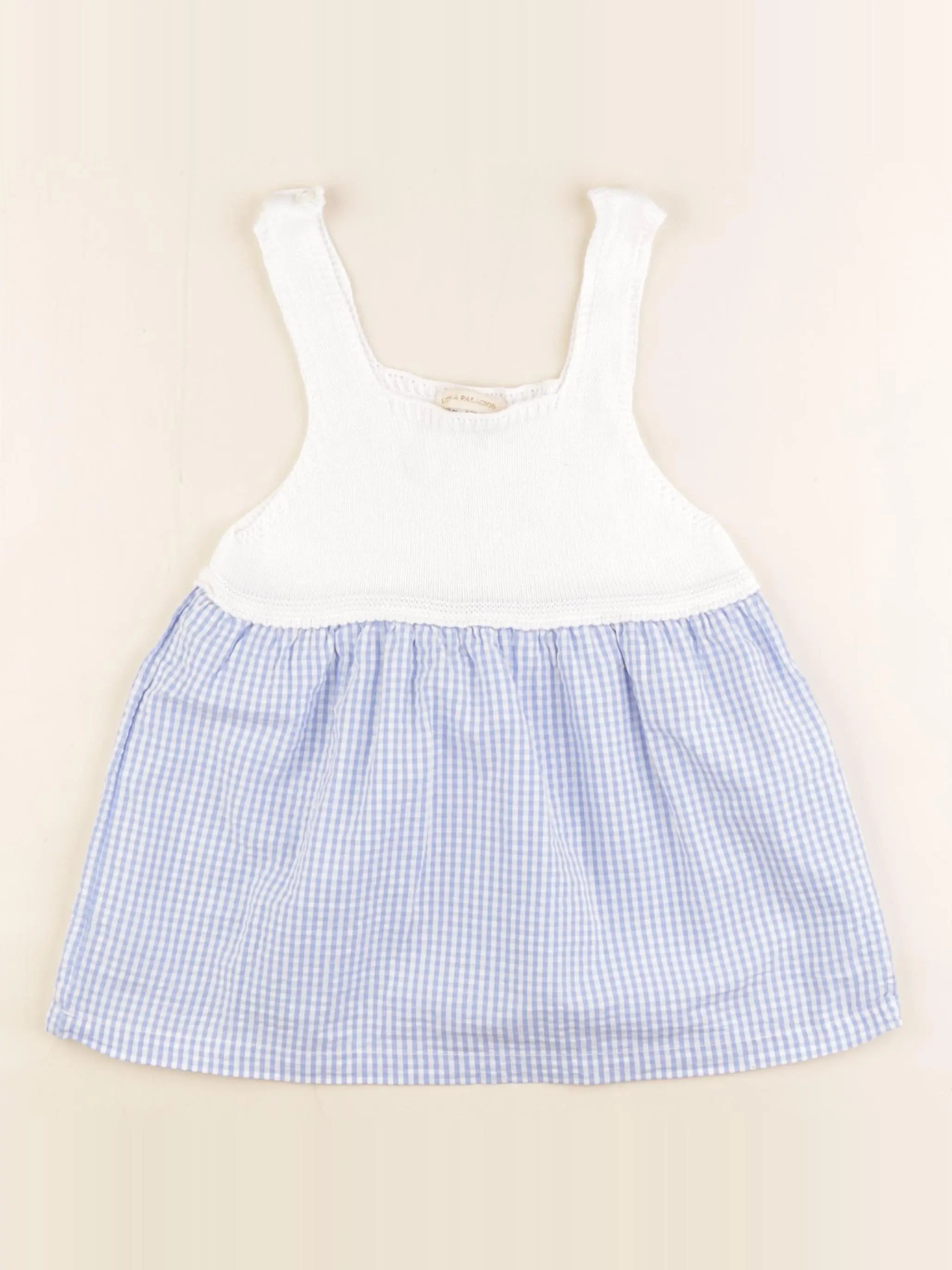 Lola Palacios - robe bleu - 2 ans