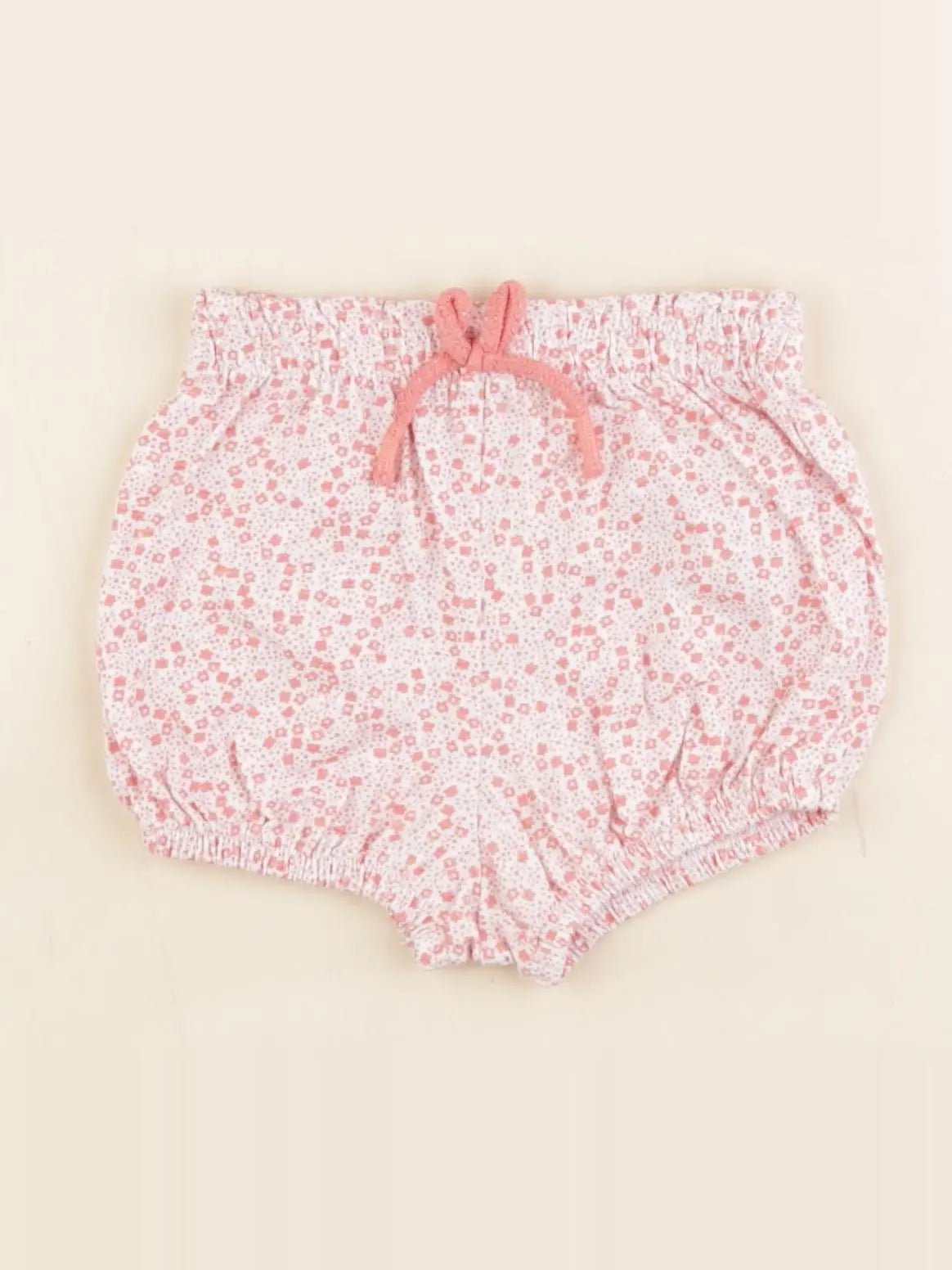 Vertbaudet - short rose - 6 mois