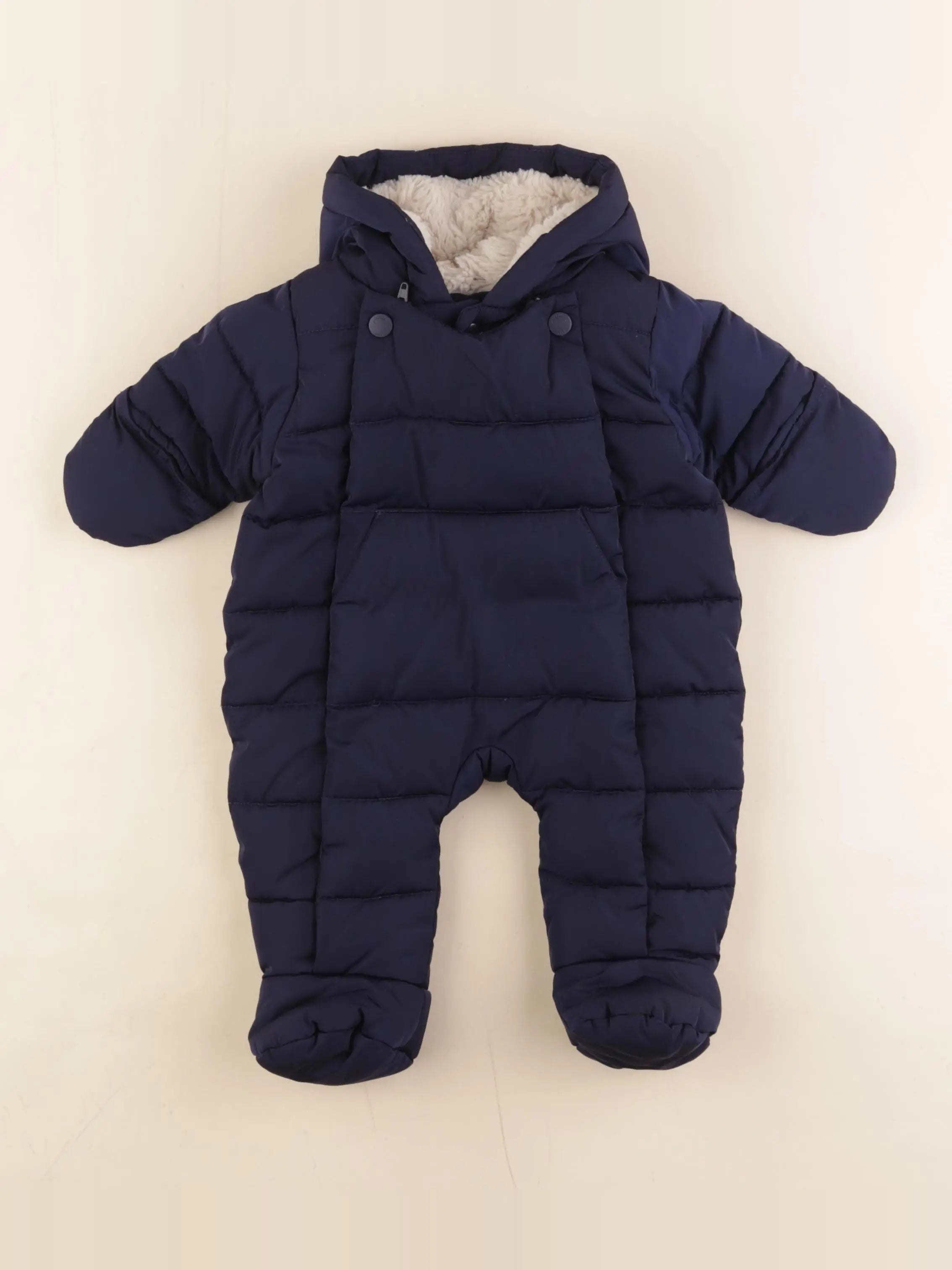 Jacadi - combi-pilote bleu - 1 mois