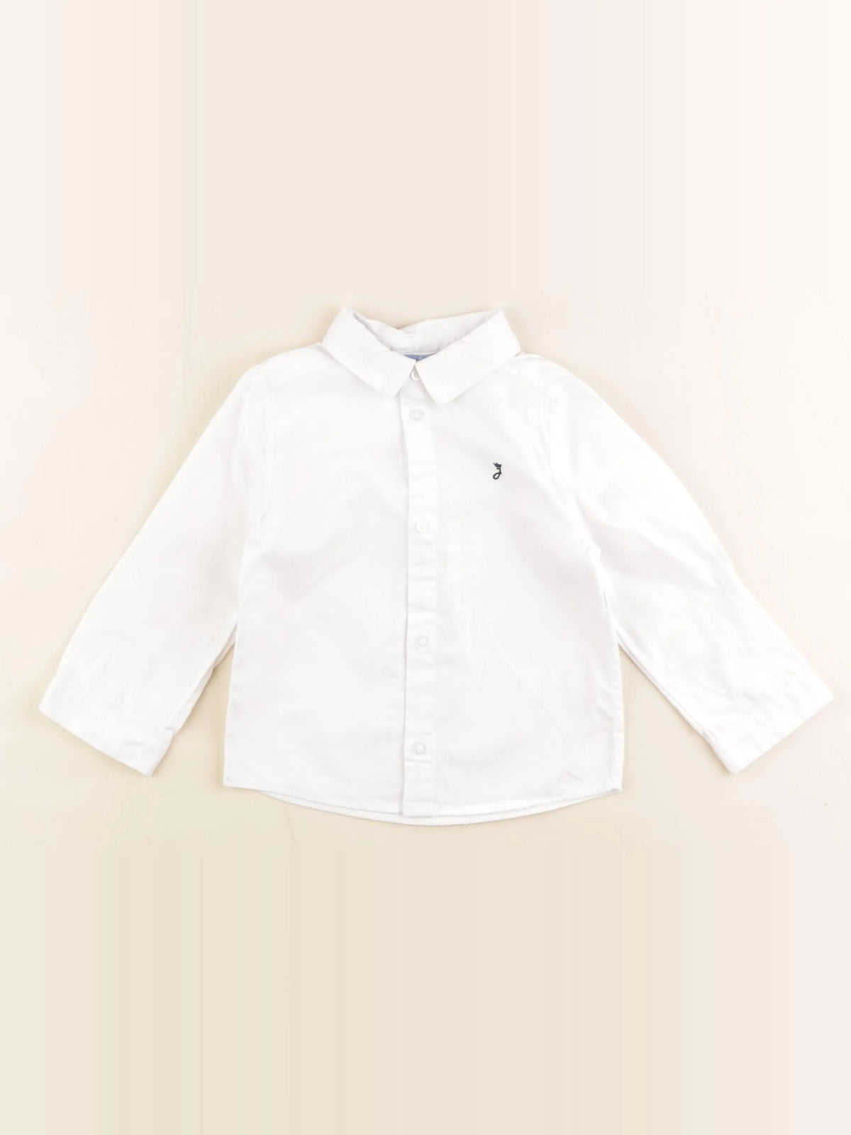 Jacadi - chemise blanc - 24 mois