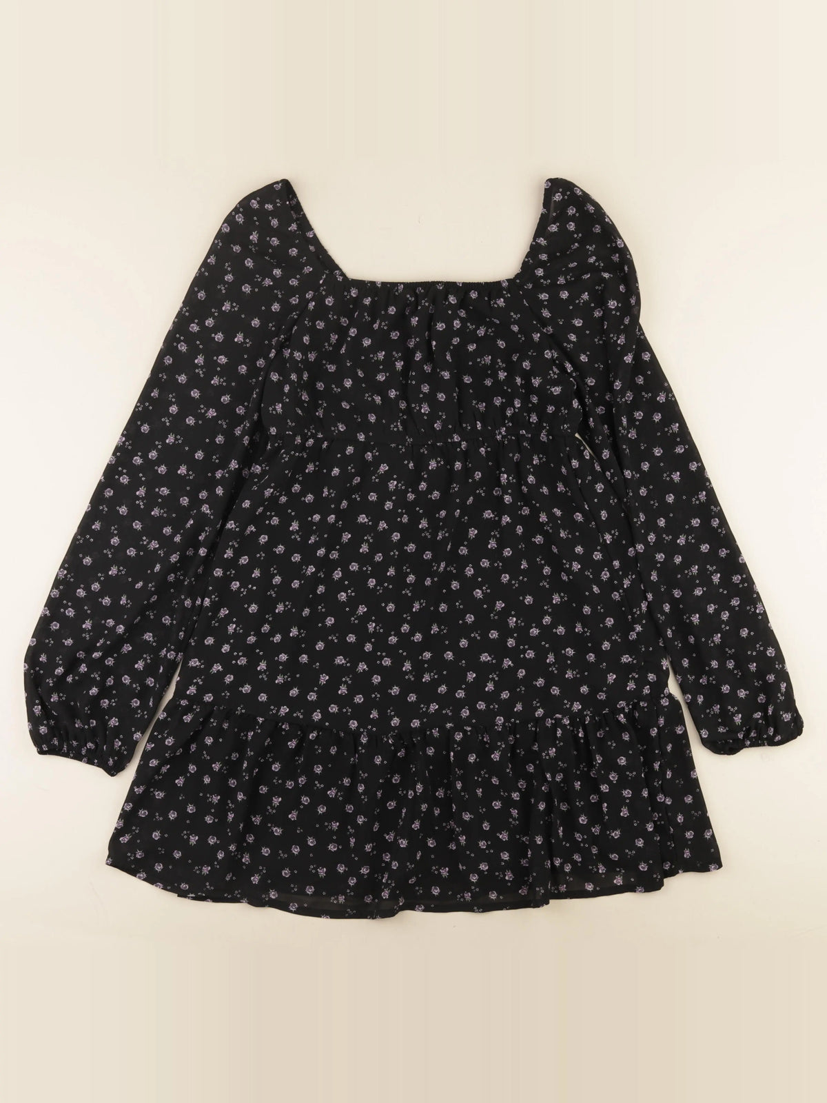H&M - robe noir - 14/16 ans