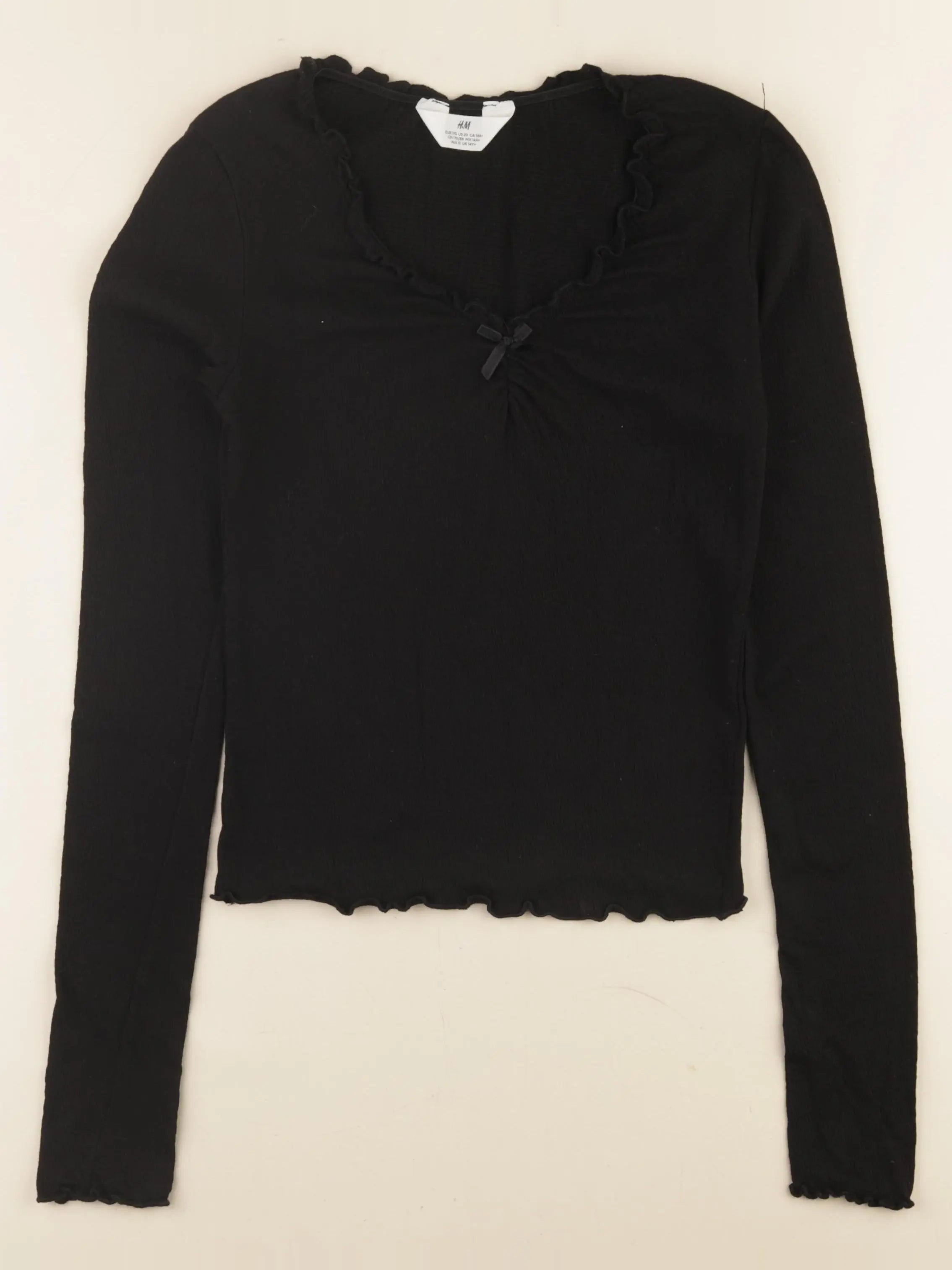 H&M - tee-shirt noir - 14/16 ans