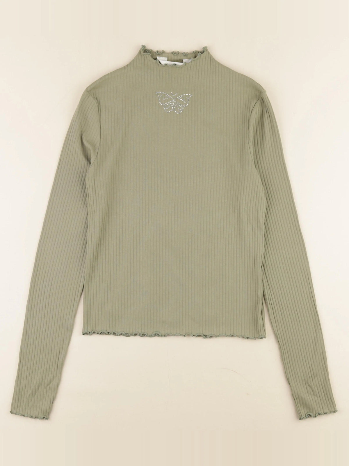 H&M - tee-shirt vert - 14/16 ans